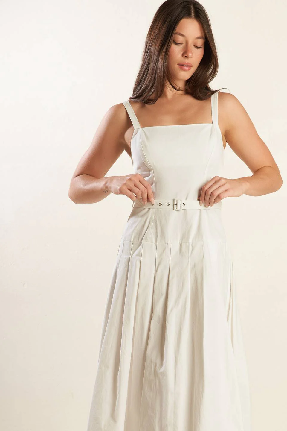 SHAY LANTANA WOVEN MIDI DRESS - Image 4