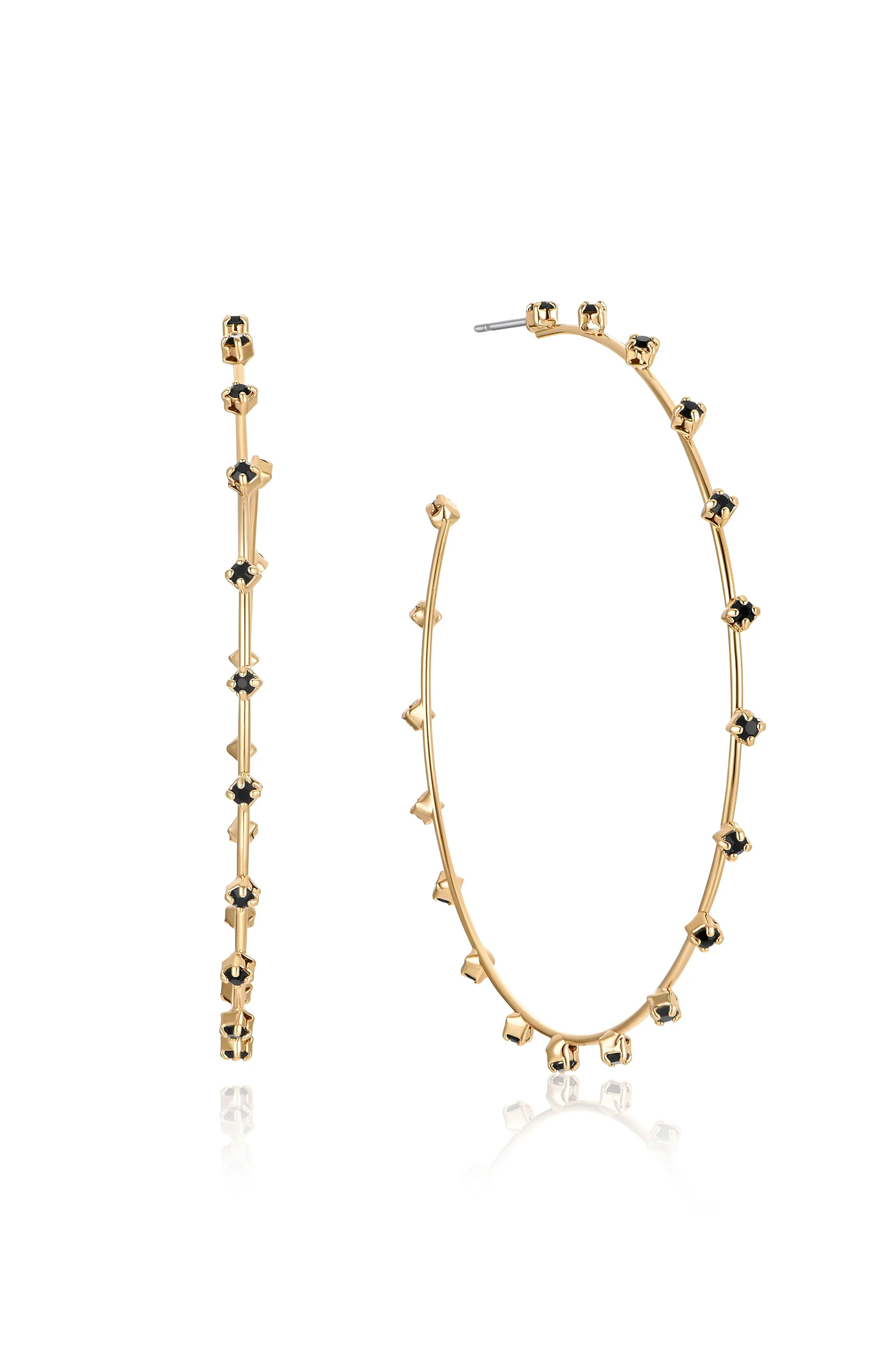Simple Spark Crystal Hoops - Image 11