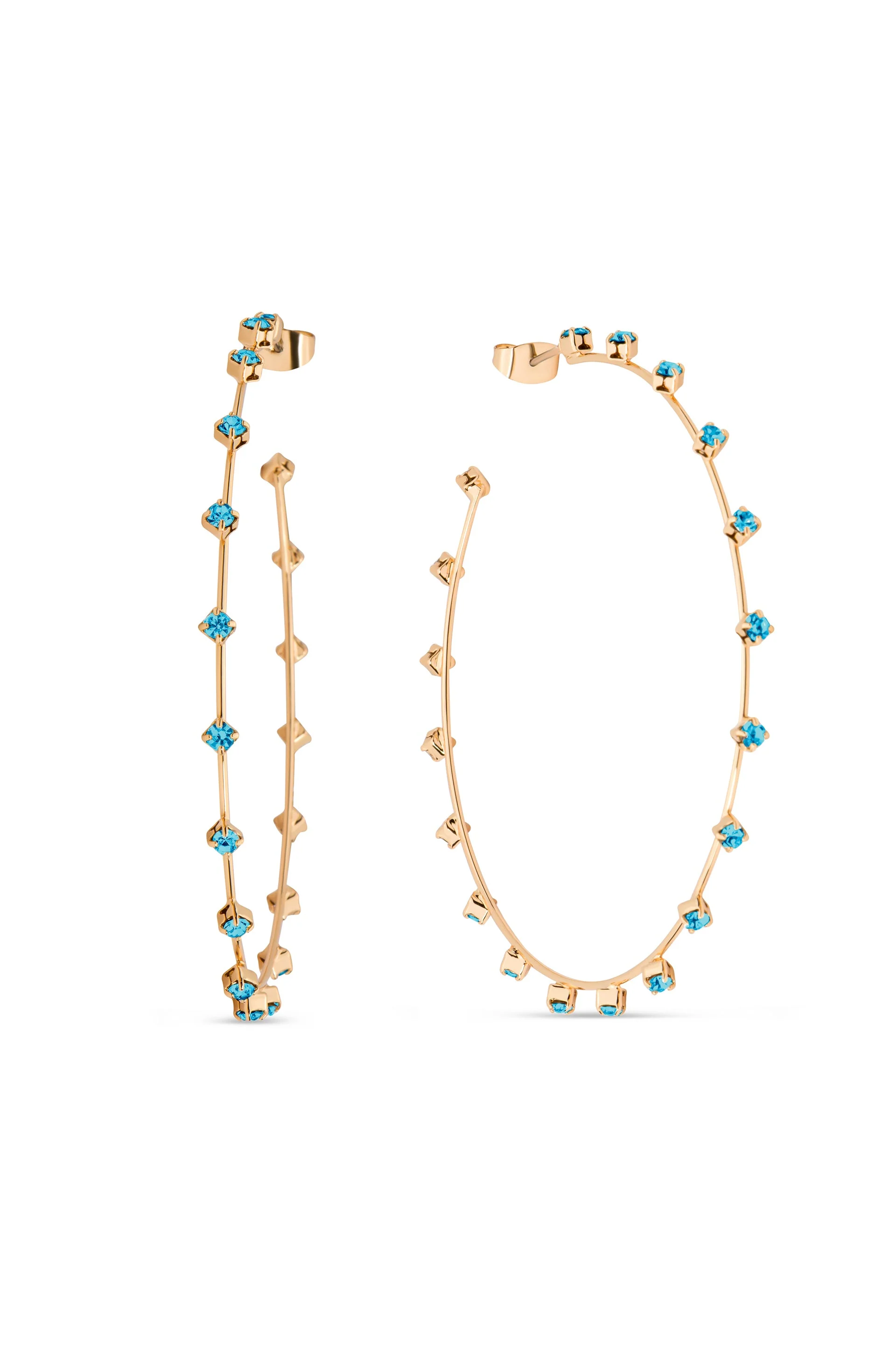 Simple Spark Crystal Hoops - Image 14