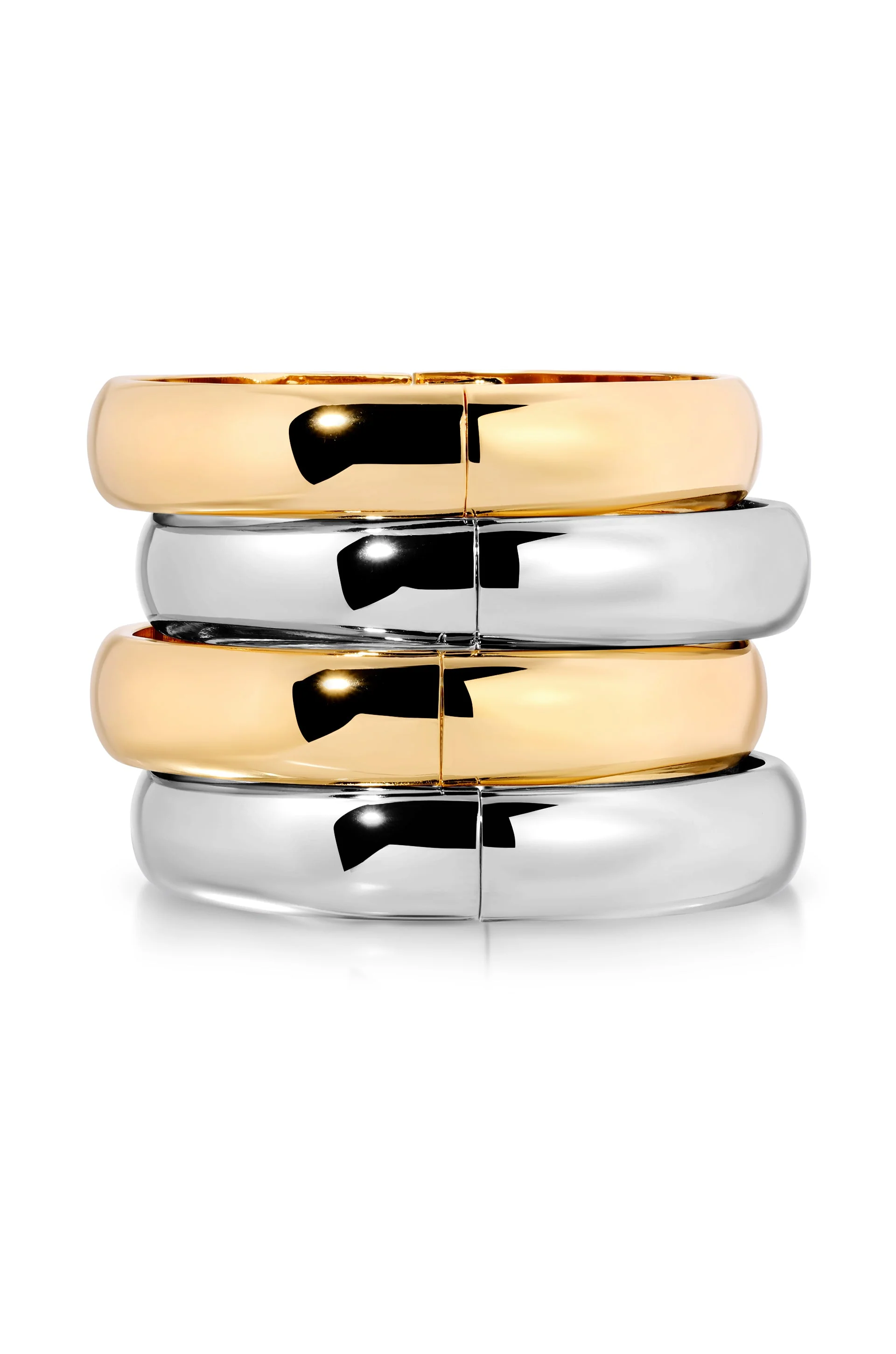 Simple Stack Bangle Set - Image 5