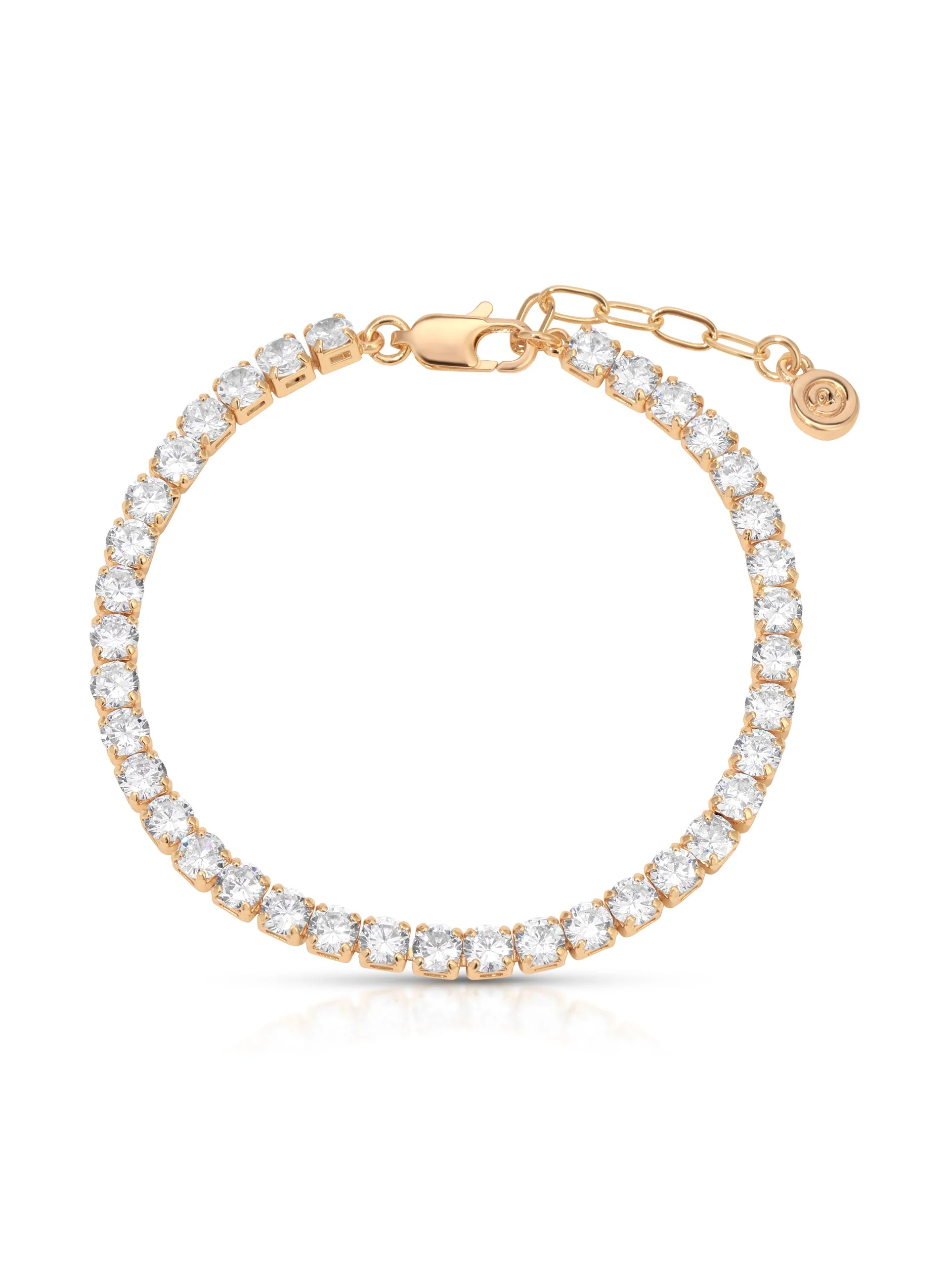Single Row Tennis Bracelet - Image 2