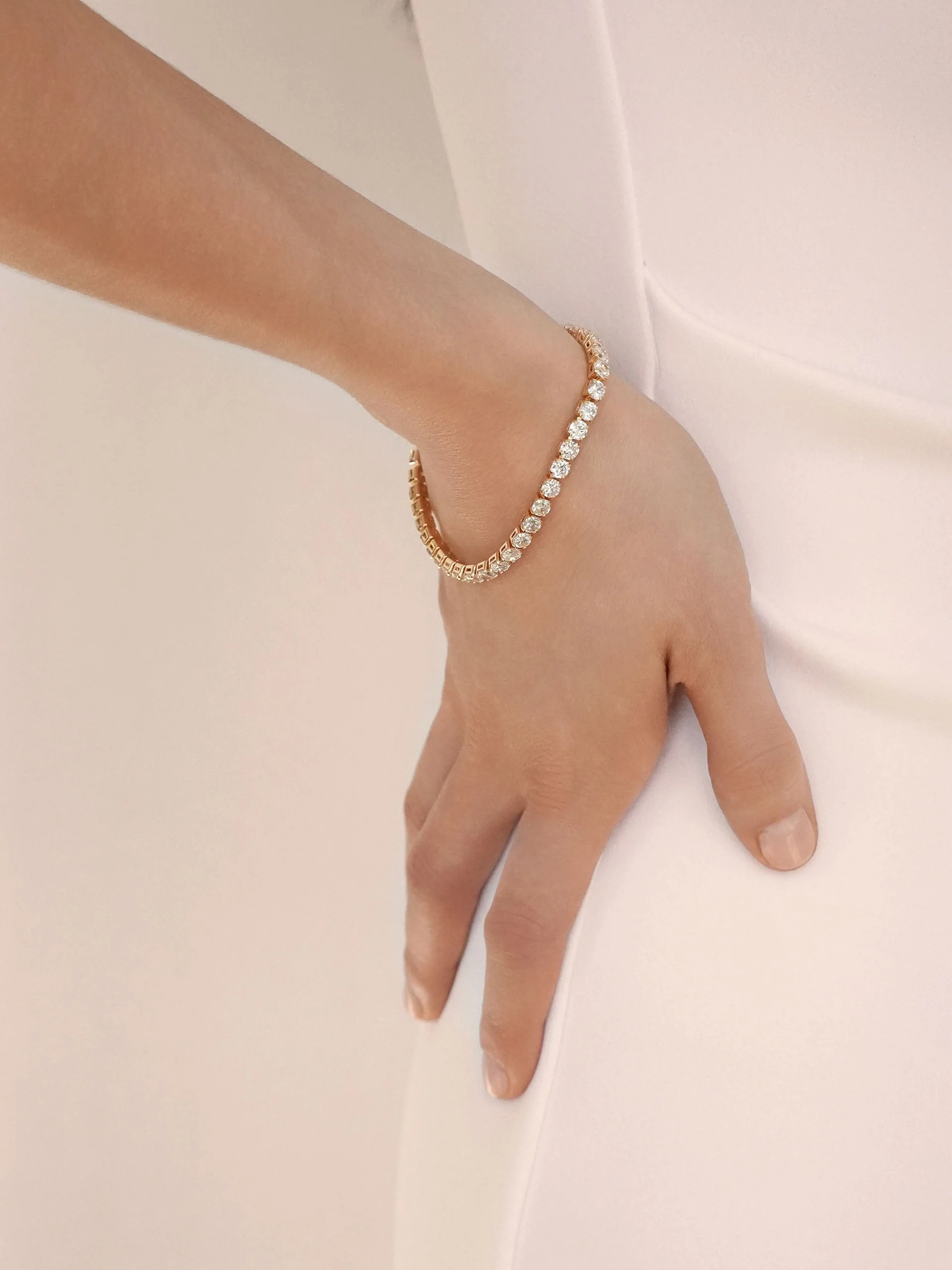 Single Row Tennis Bracelet - Image 3