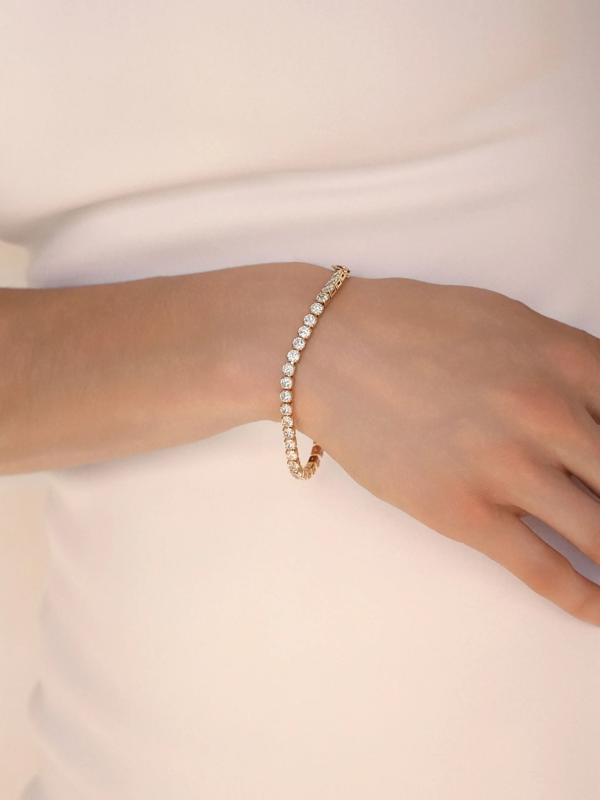 Single Row Tennis Bracelet - Image 4