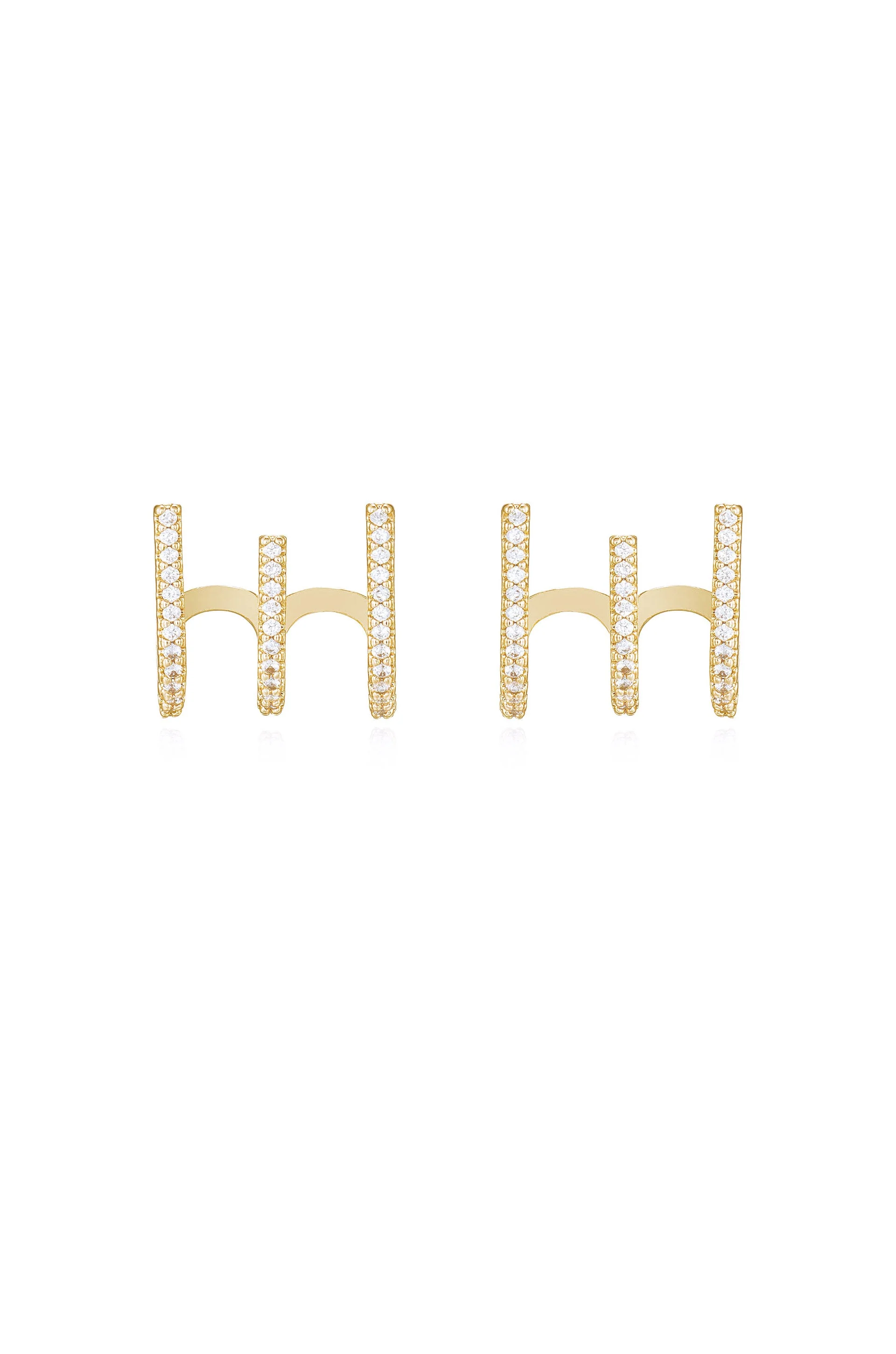 Sparkle Triple Illusion Ear Wrap - Image 3