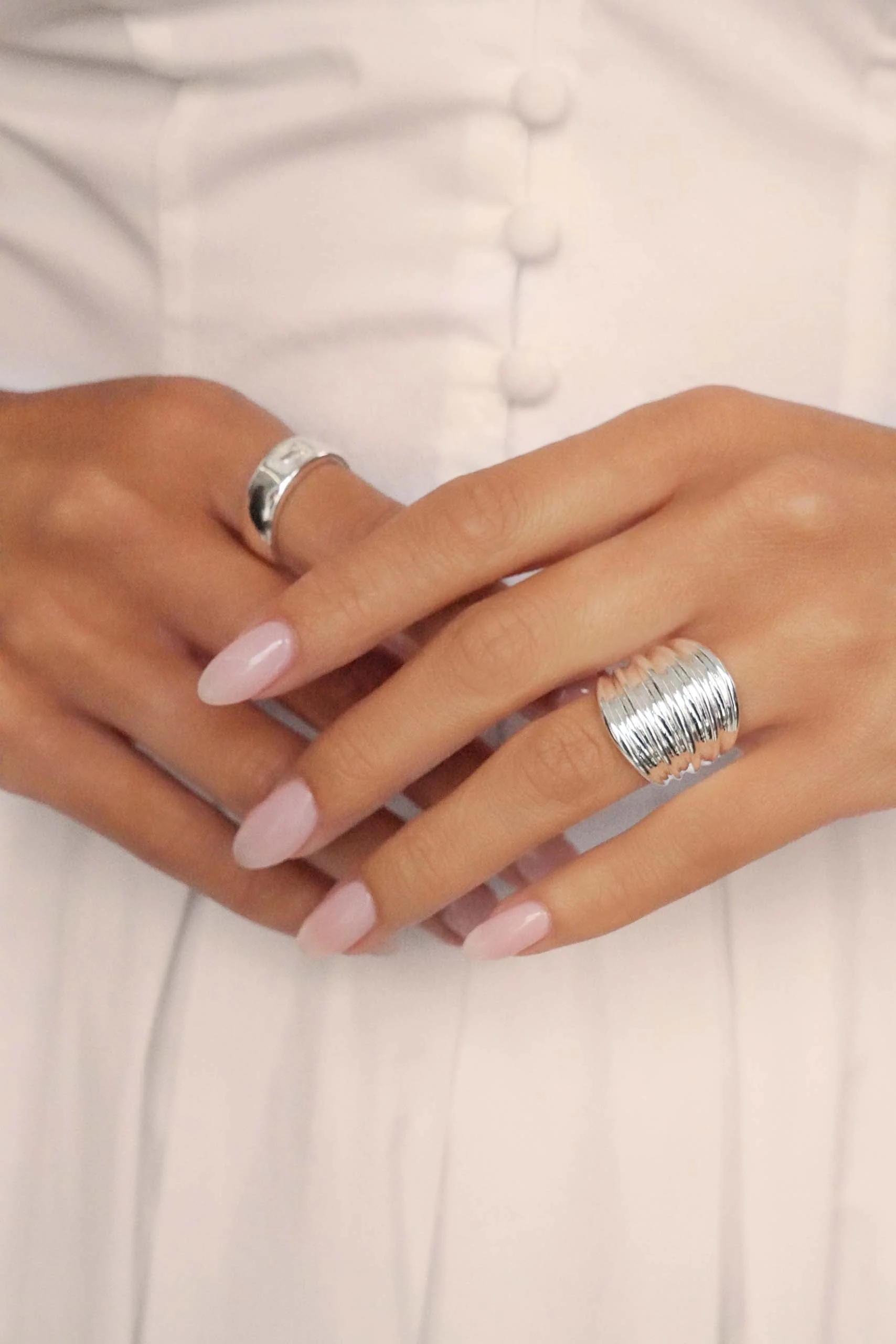 Stacked Band Ring - Image 7