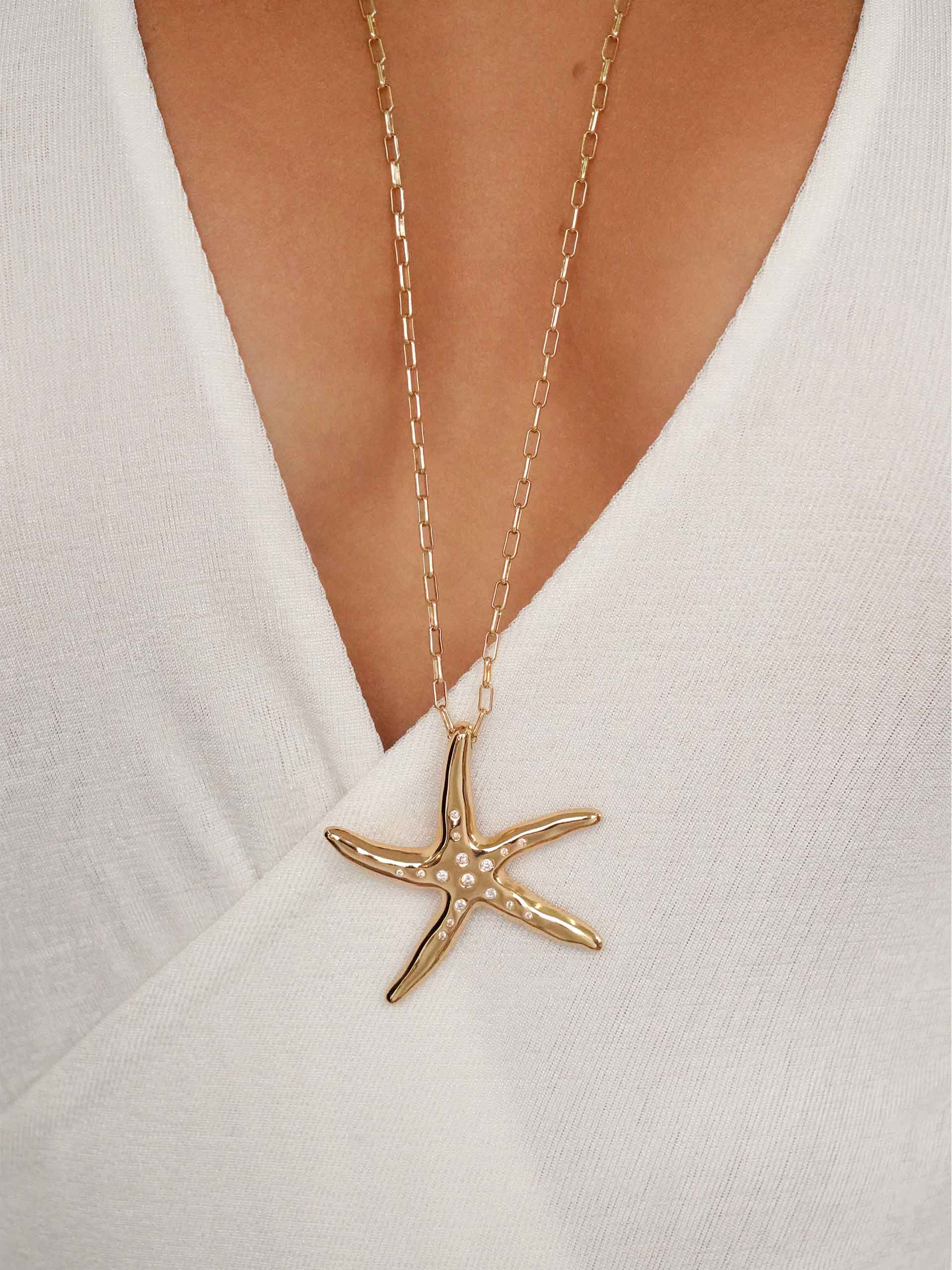 Starfish Luxe Pendant Necklace - Image 4