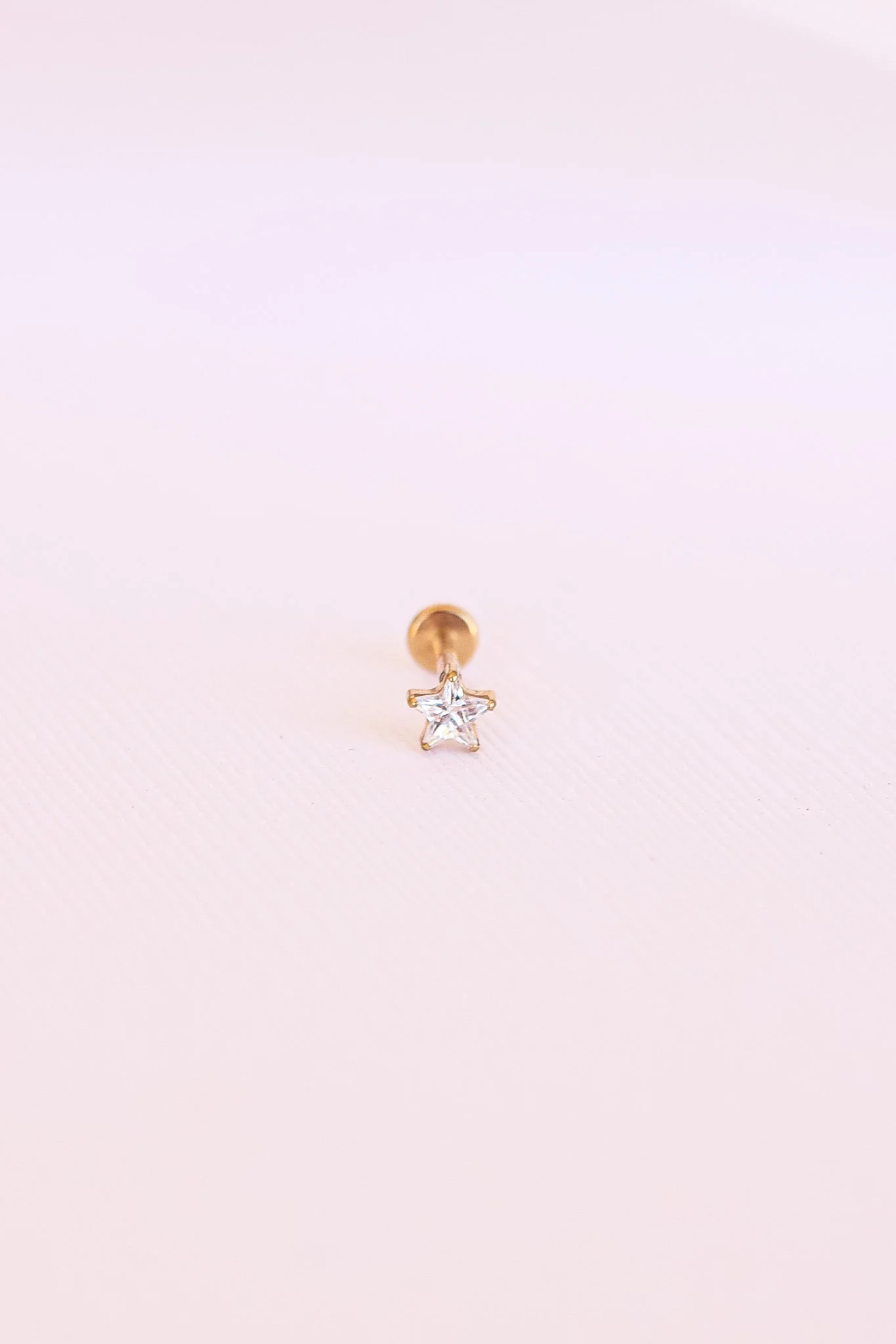 Stella Star Flat Back Stud Earring - Image 2