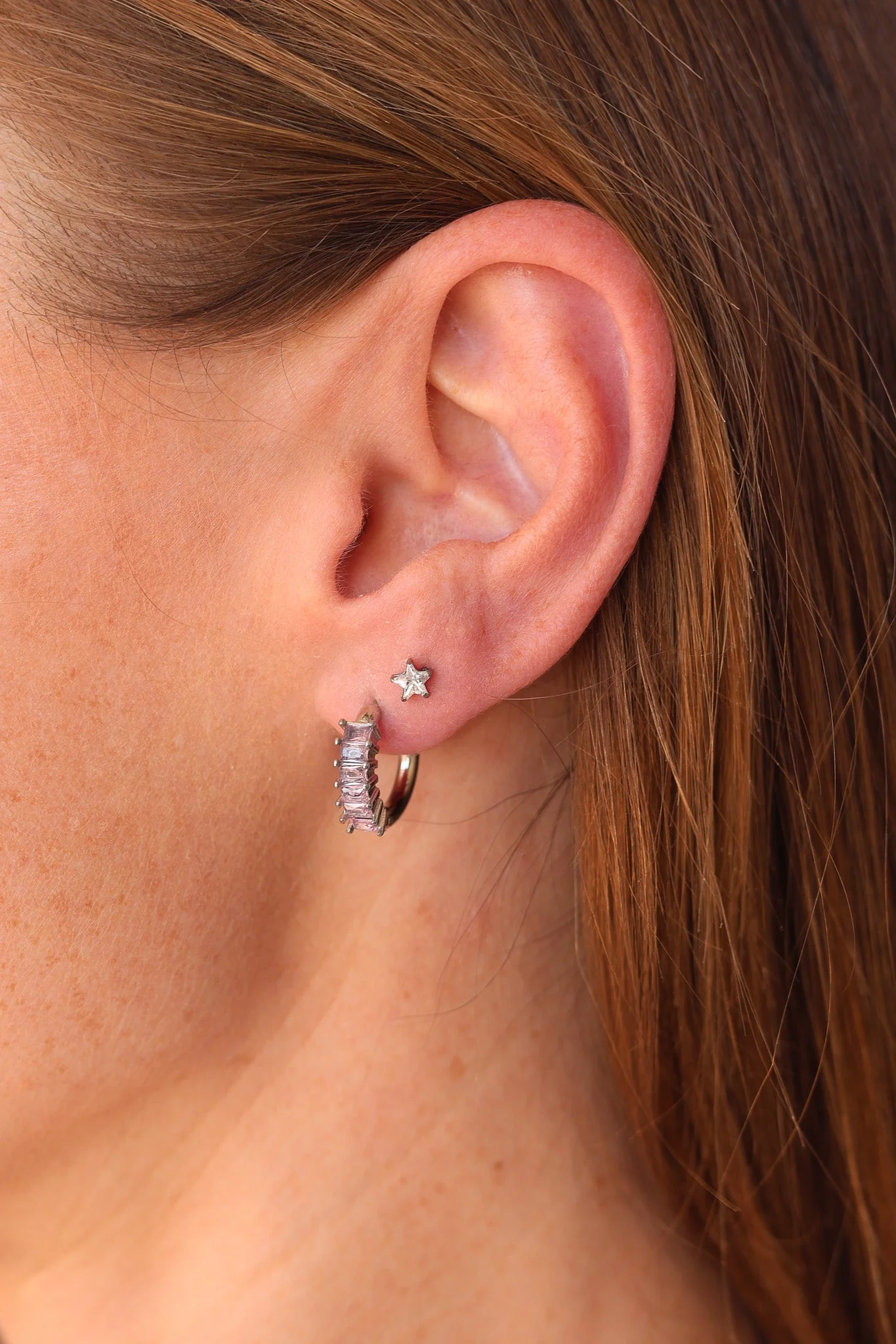 Stella Star Flat Back Stud Earring - Image 9