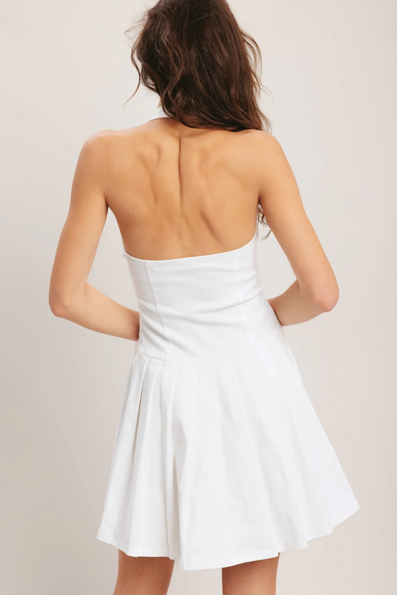 SUMMER CLUBHOUSE WHITE MINI DRESS - Image 2