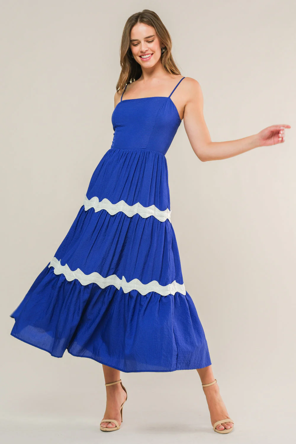 SUMMER SPRITZ - RIC RAC MIDI DRESS - Image 5