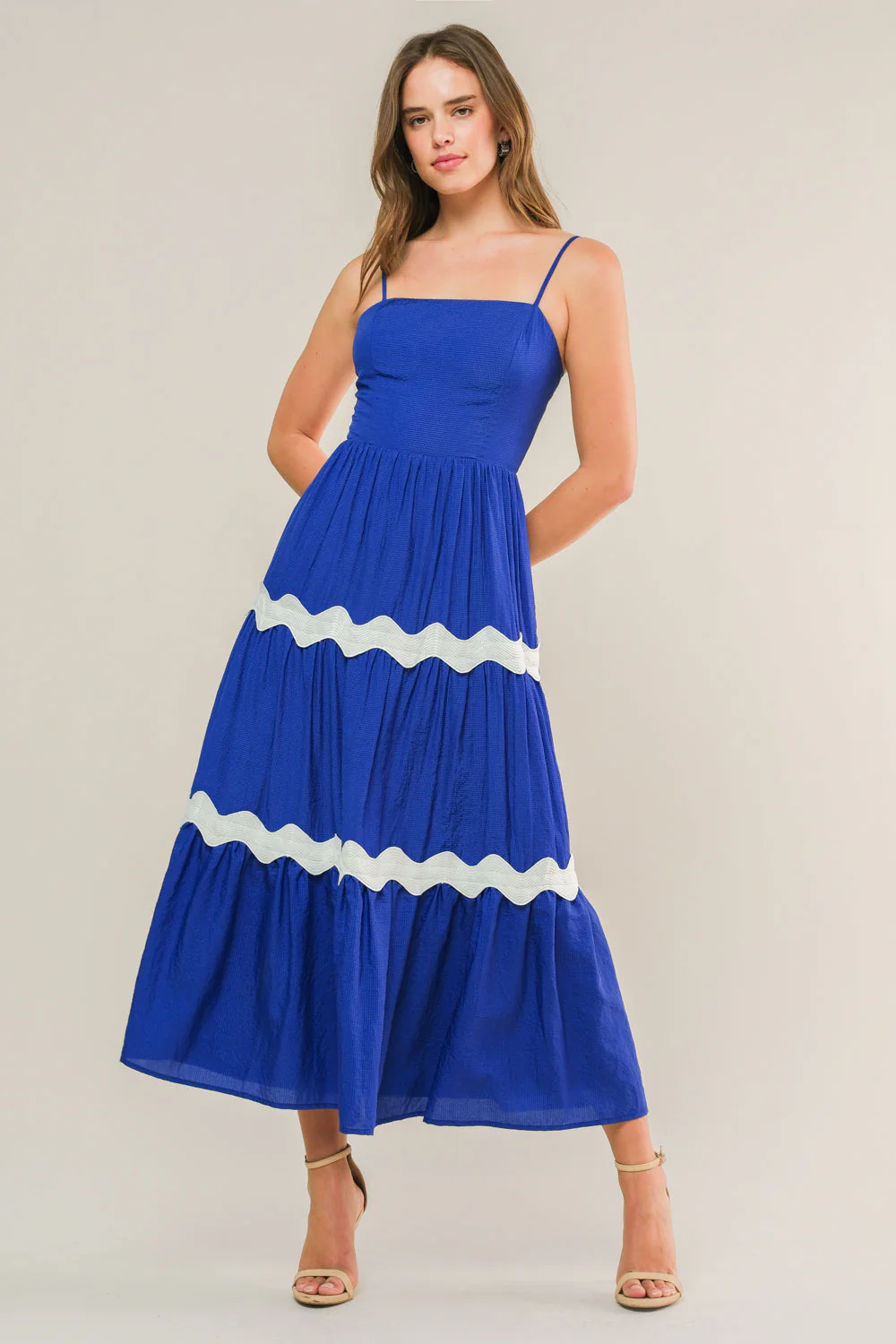 SUMMER SPRITZ - RIC RAC MIDI DRESS - Image 7