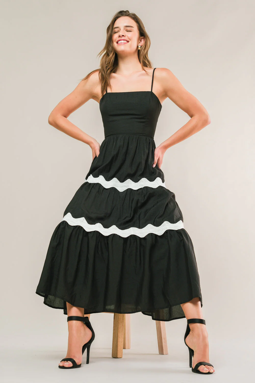 SUMMER SPRITZ - RIC RAC MIDI DRESS - Image 8