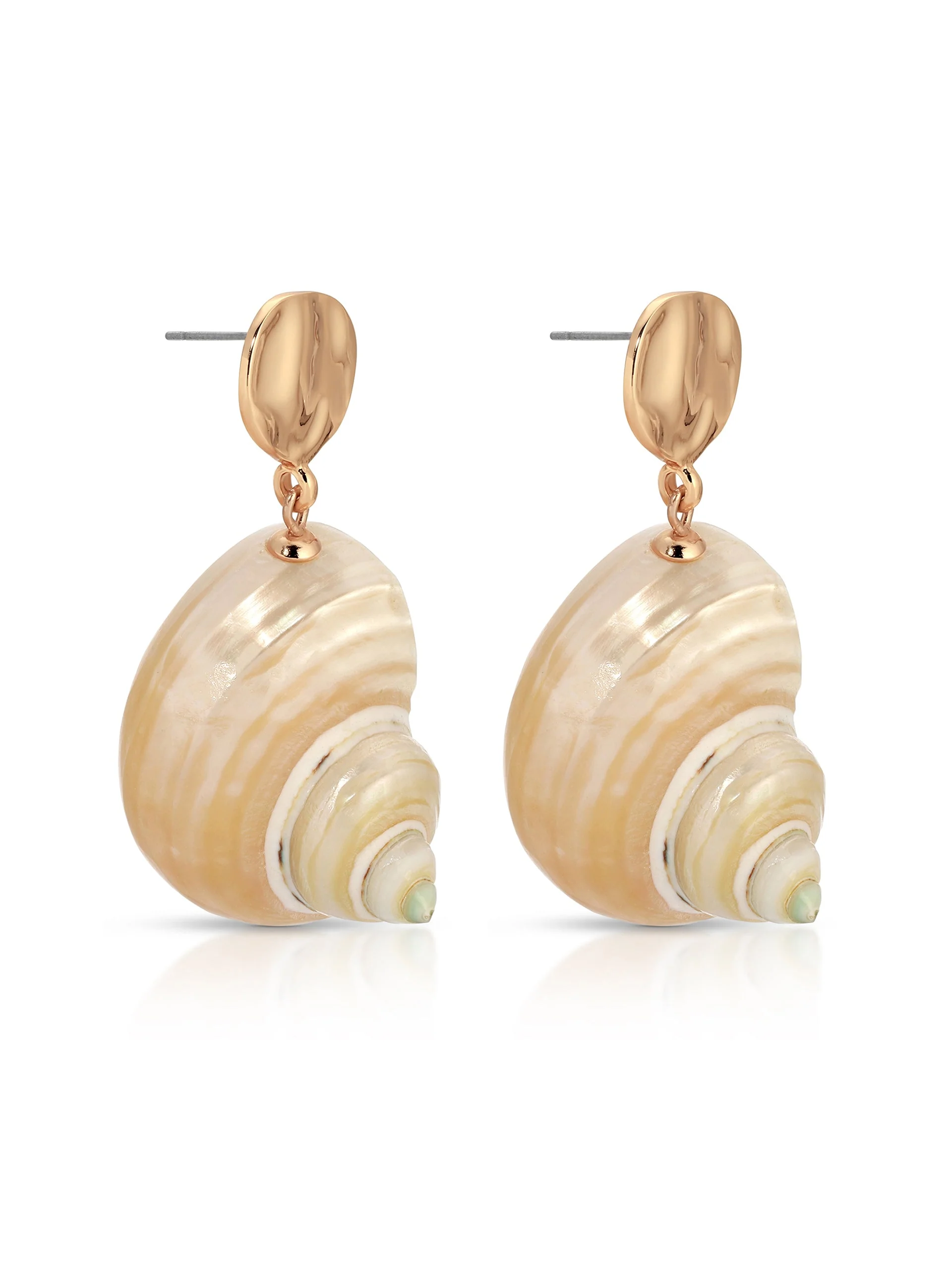 Sunken Treasure Shell Earrings - Image 3