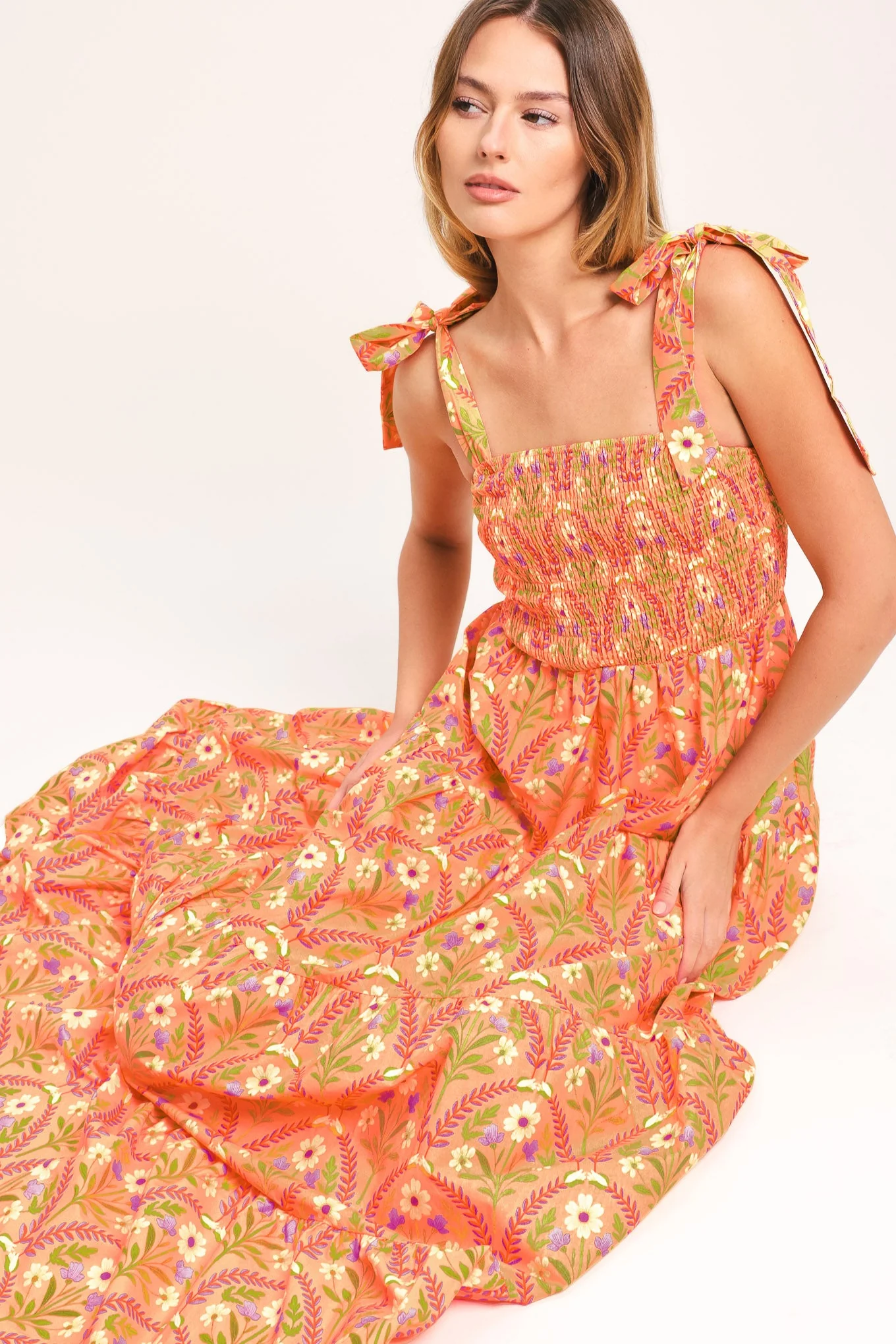 SUNKISS FLORAL MAXI DRESS - Image 4
