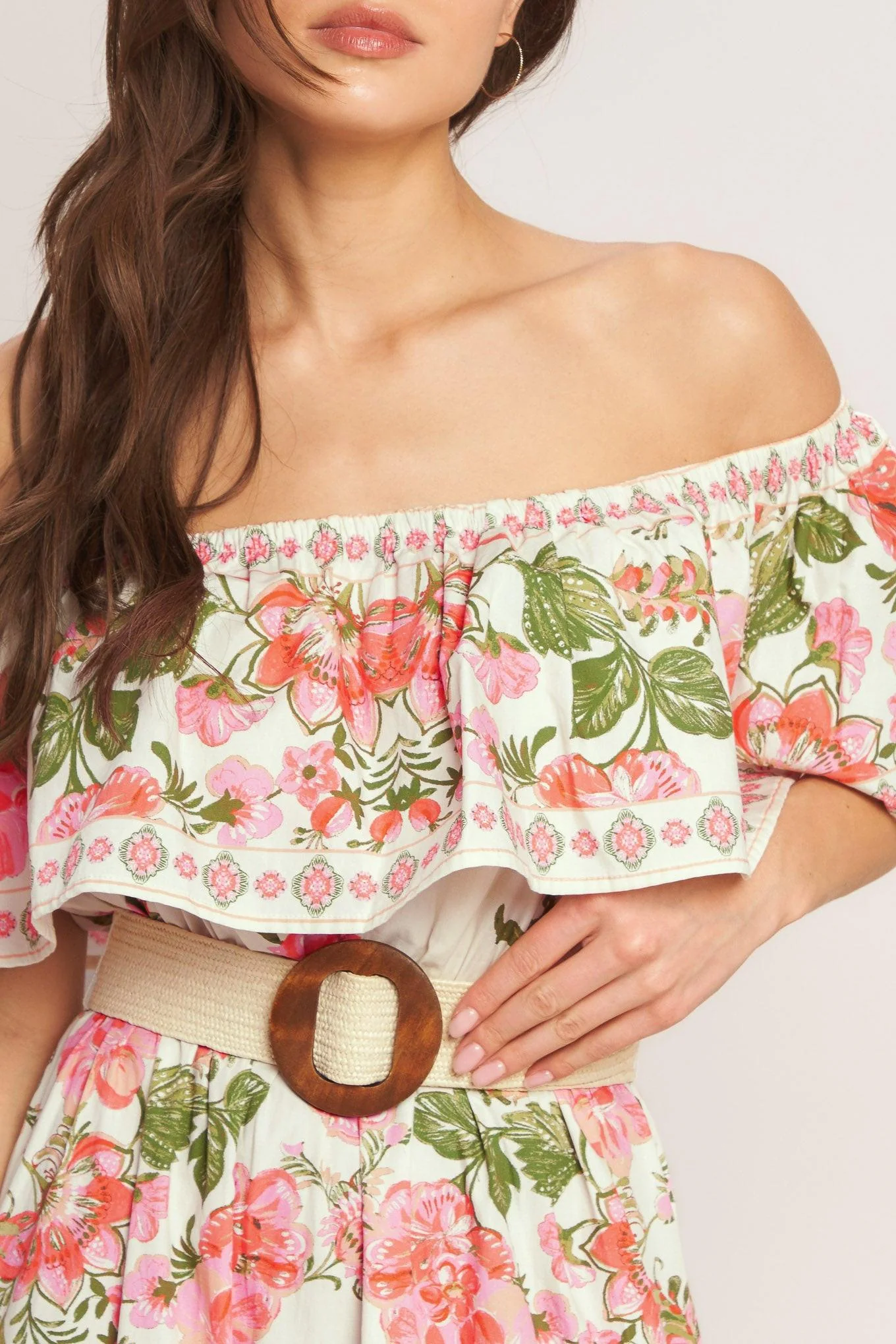 SWEET ESCAPE OFF SHOULDER MAXI DRESS - Image 2