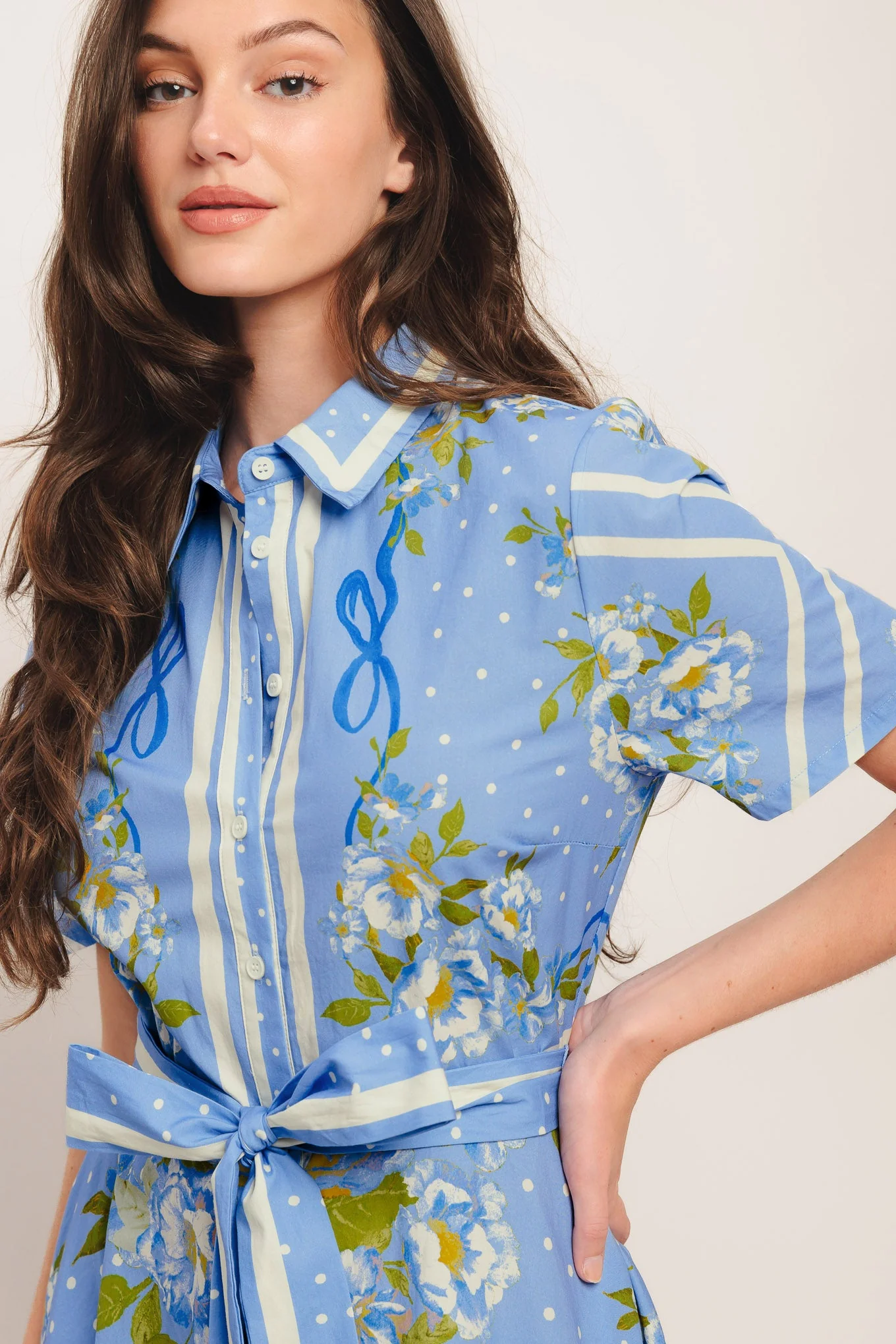 SWEET SOPHISTICATE SHORT SLEEVE MIDI DRESS - Image 4