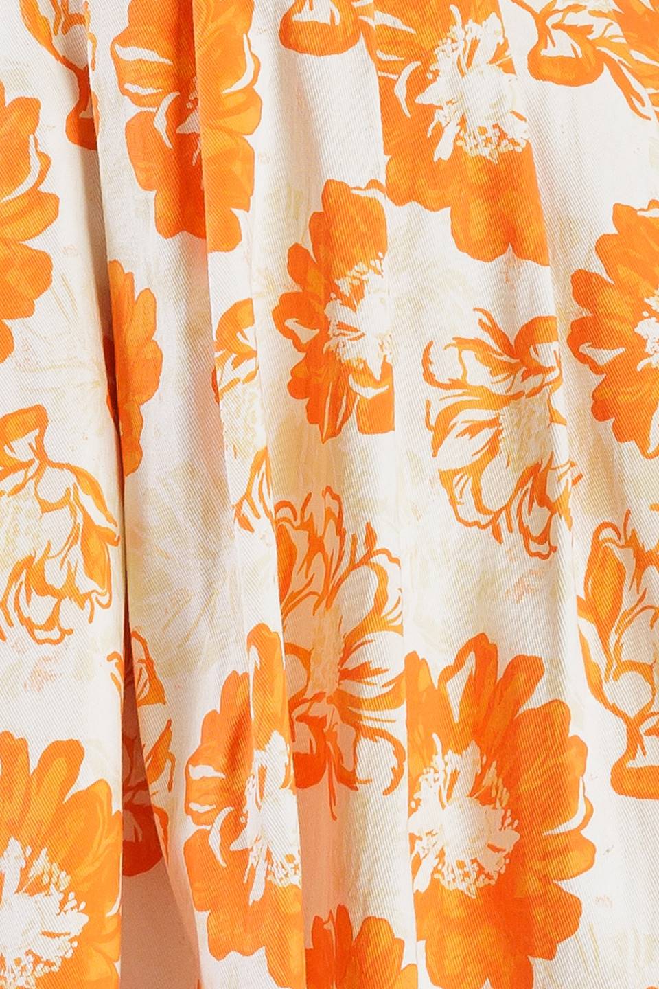 TANGERINE MIMOSAS ORANGE FLORAL MINI DRESS - FINAL SALE - Image 8