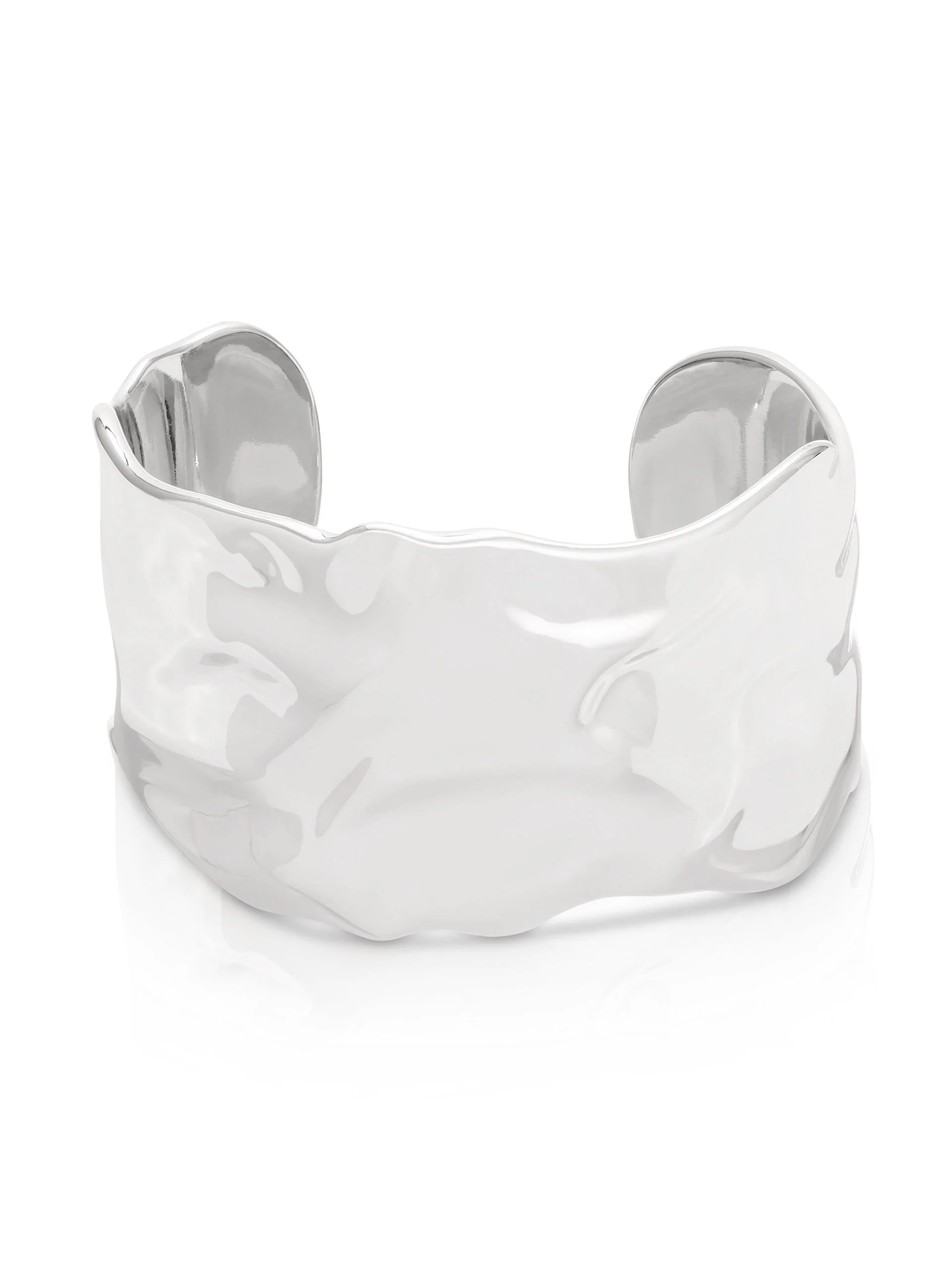 Thick Sculpted Cuff Bracelet - Image 9