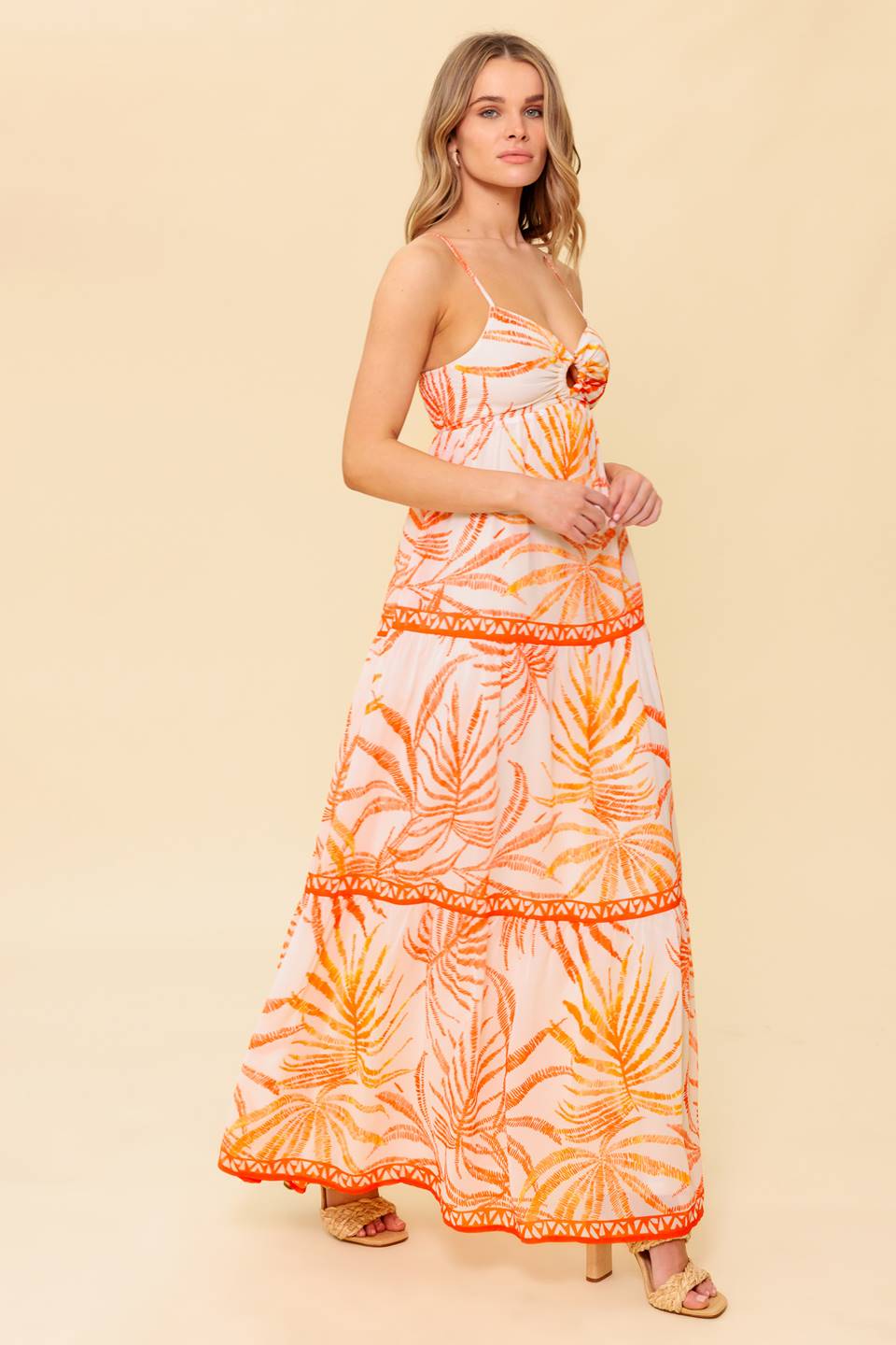 TROPICAL LAGOON O-RING MAXI DRESS - Image 6