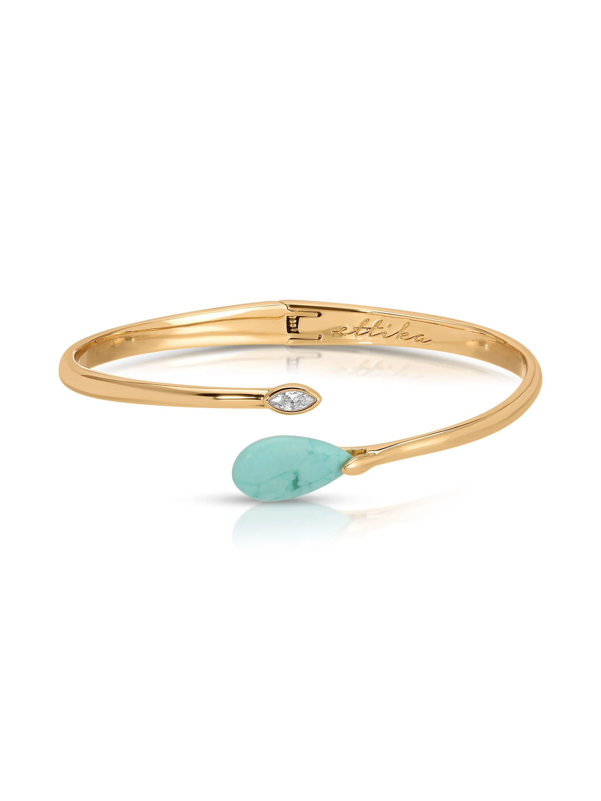 Turquoise Solstice Cuff Bracelet - Image 2