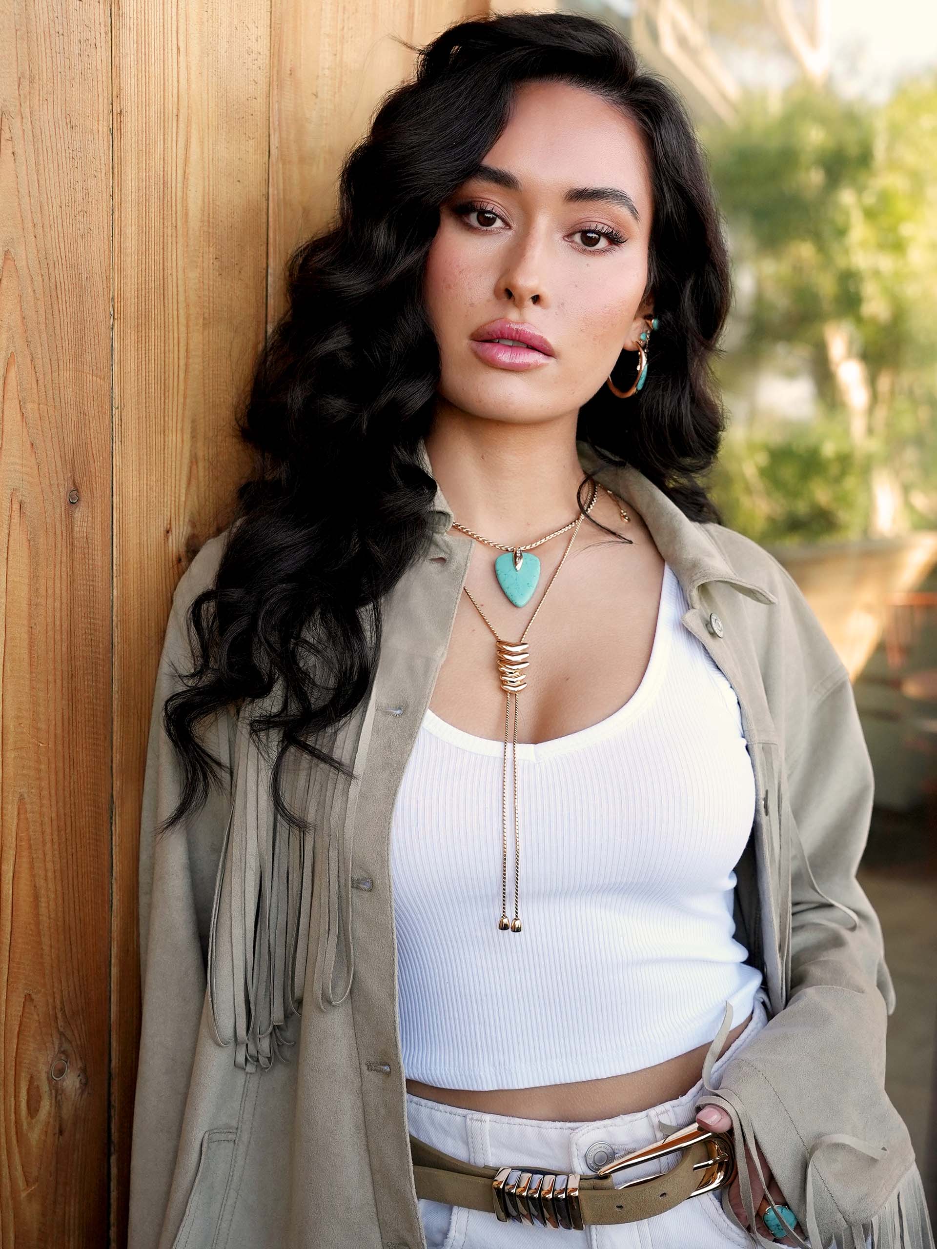 Turquoise Solstice Pendant Choker - Image 5