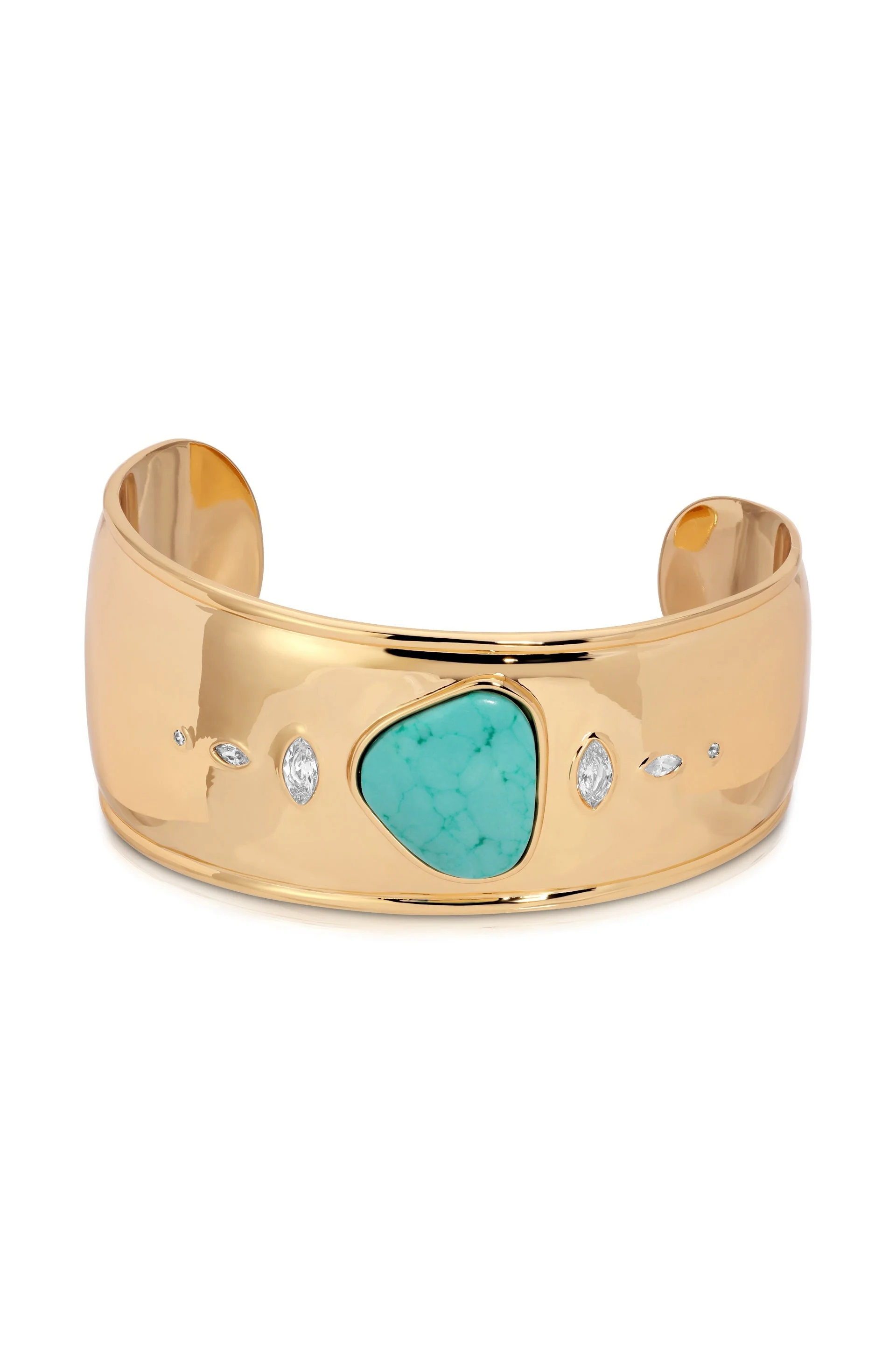 Turquoise Solstice Thick Cuff - Image 2