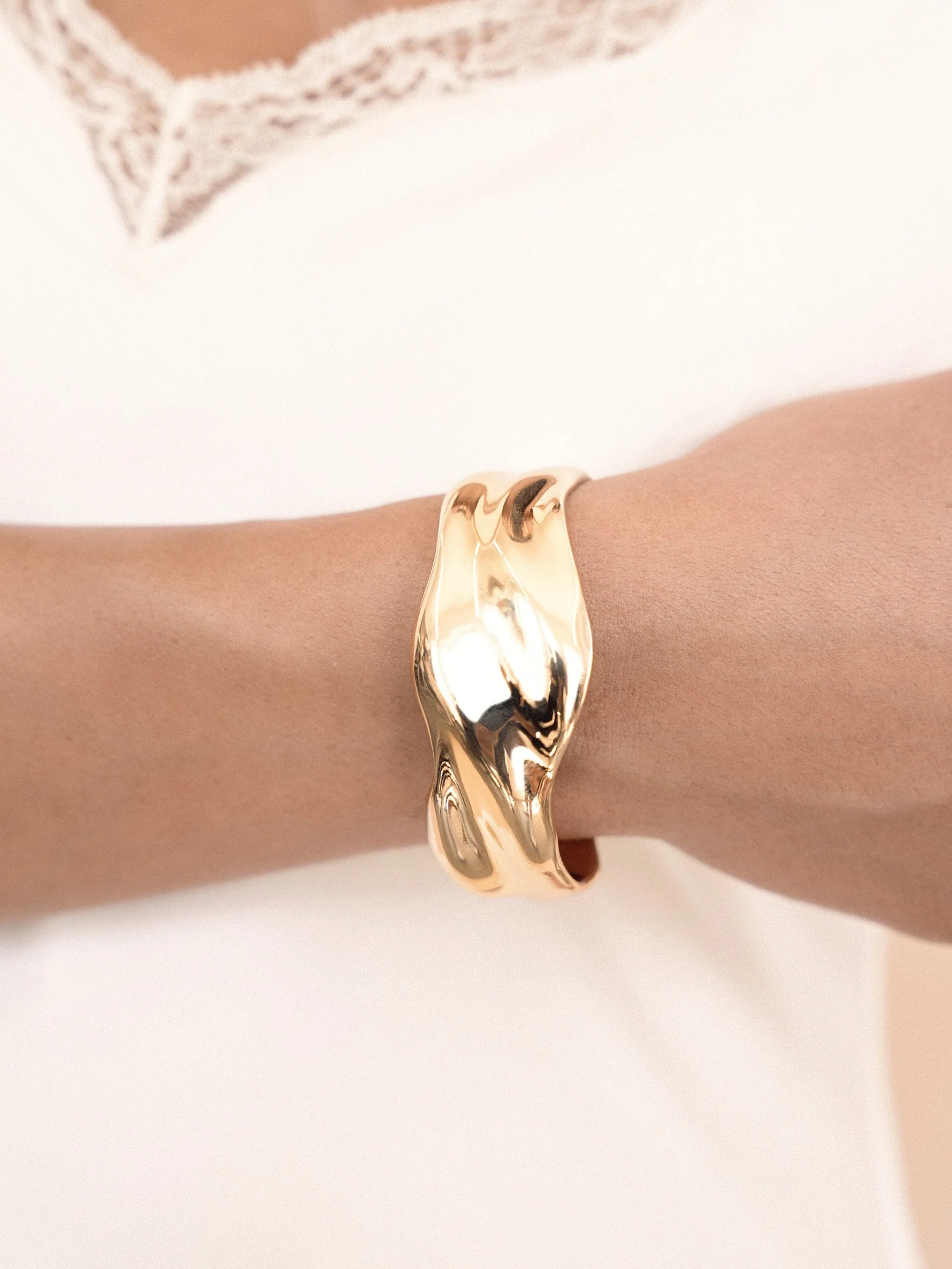 Wavy Days Cuff Bracelet