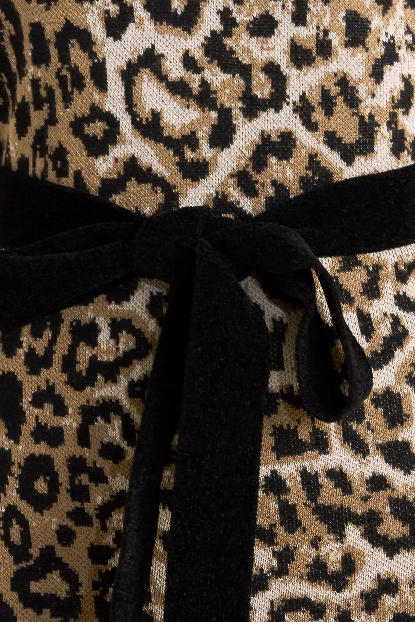 WILD ROMANCE LEOPARD KNIT MIDI DRESS - FINAL SALE - Image 7