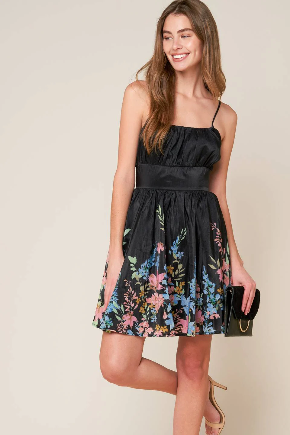 WITH THE TIDE WOVEN MINI DRESS - Image 4
