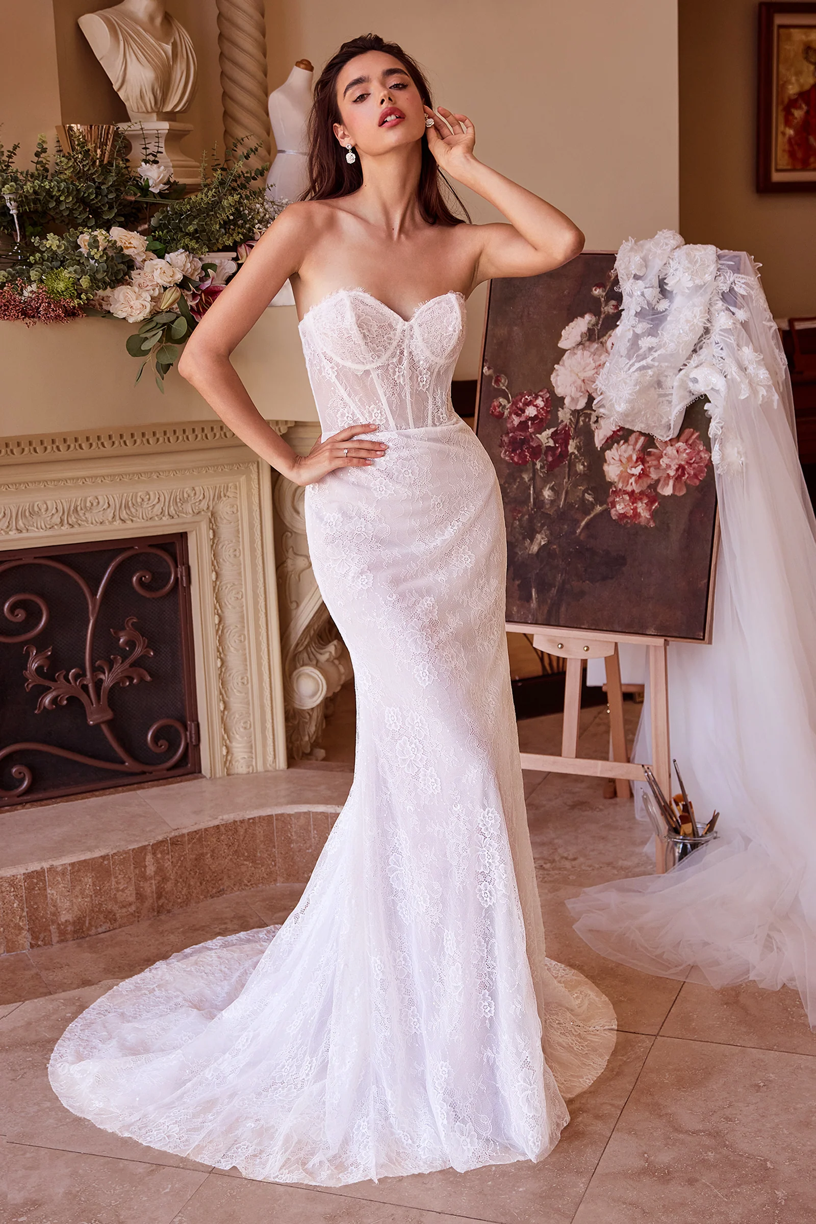 WL040 - Two Looks In One Wedding Gown - Andrea & Leo - Image 2
