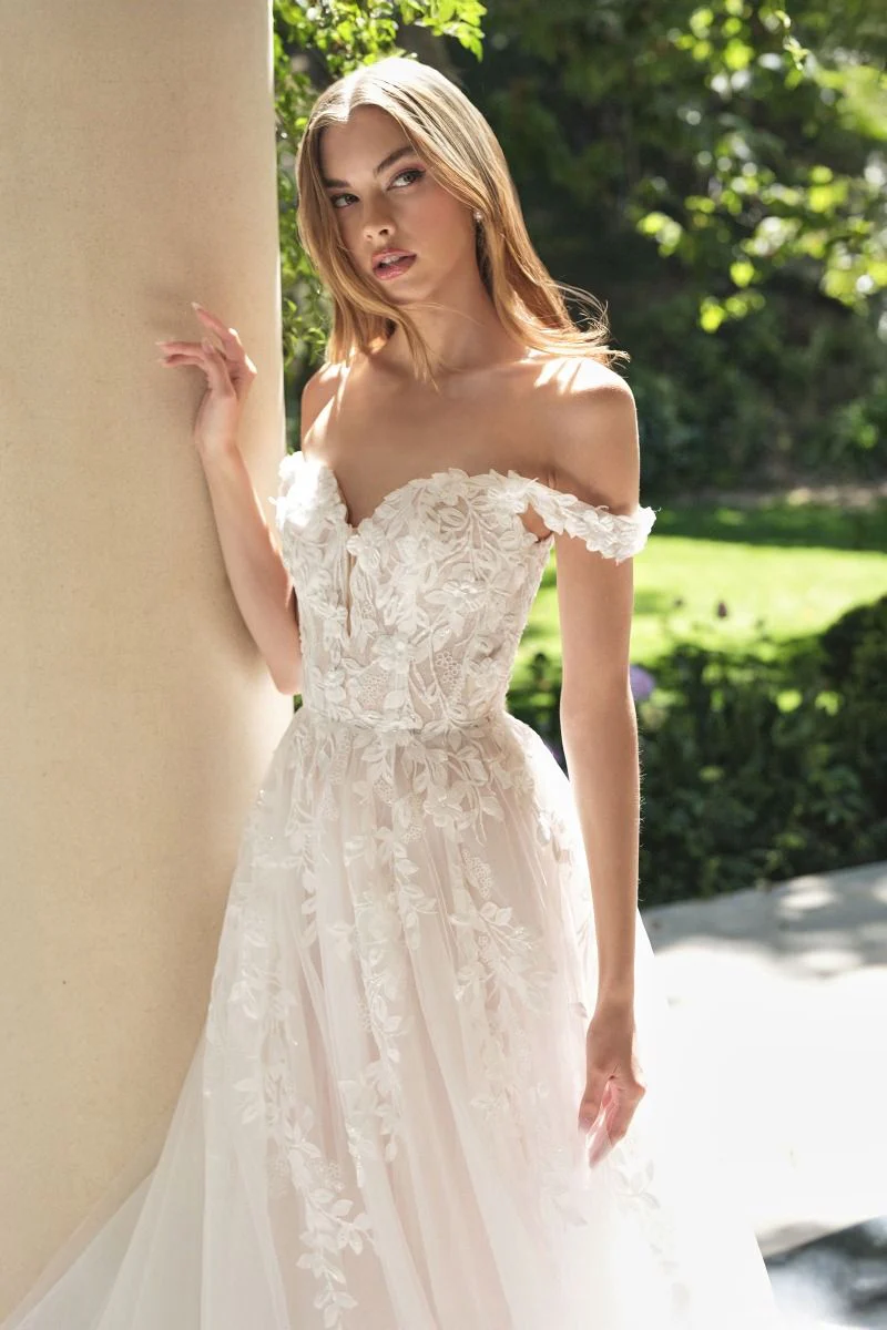 WL057 - Tulle Blooming Ivy Dress - Andrea & Leo - Image 3