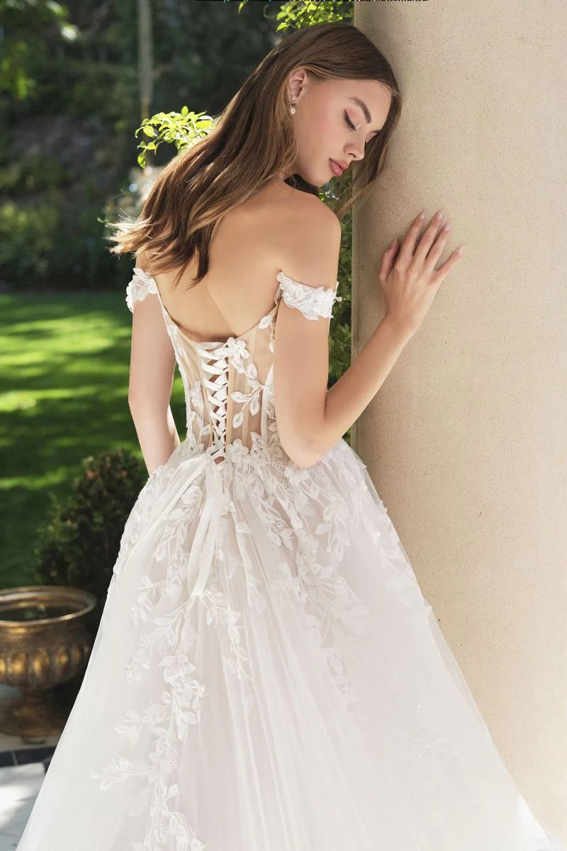 WL057 - Tulle Blooming Ivy Dress - Andrea & Leo - Image 4