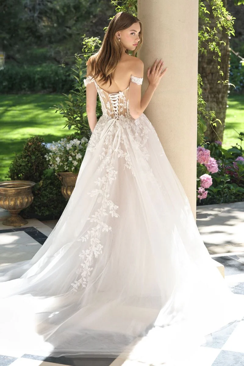 WL057 - Tulle Blooming Ivy Dress - Andrea & Leo - Image 5