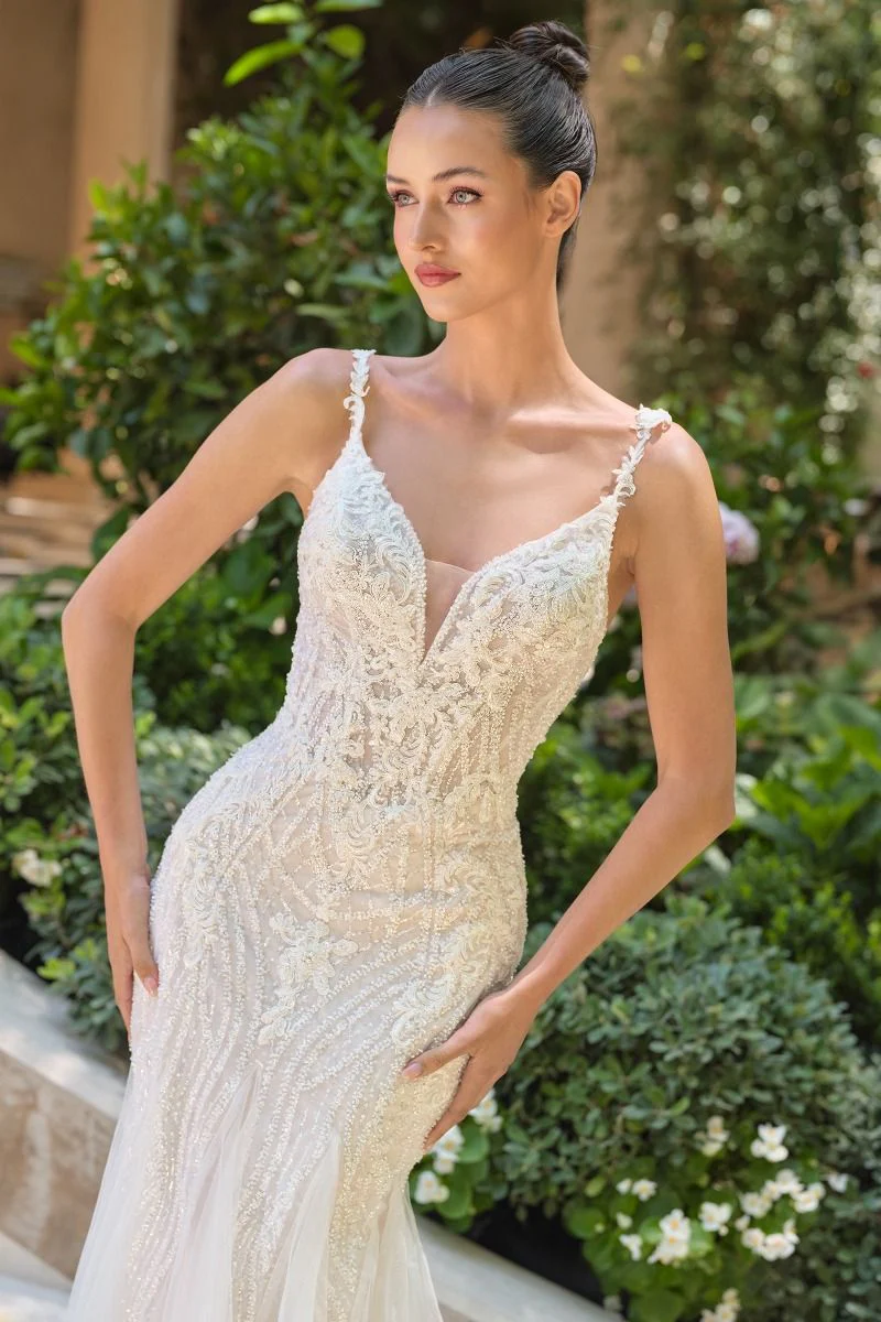 WL066 - Lamia Beaded Mermaid Gown - Andrea & Leo - Image 2