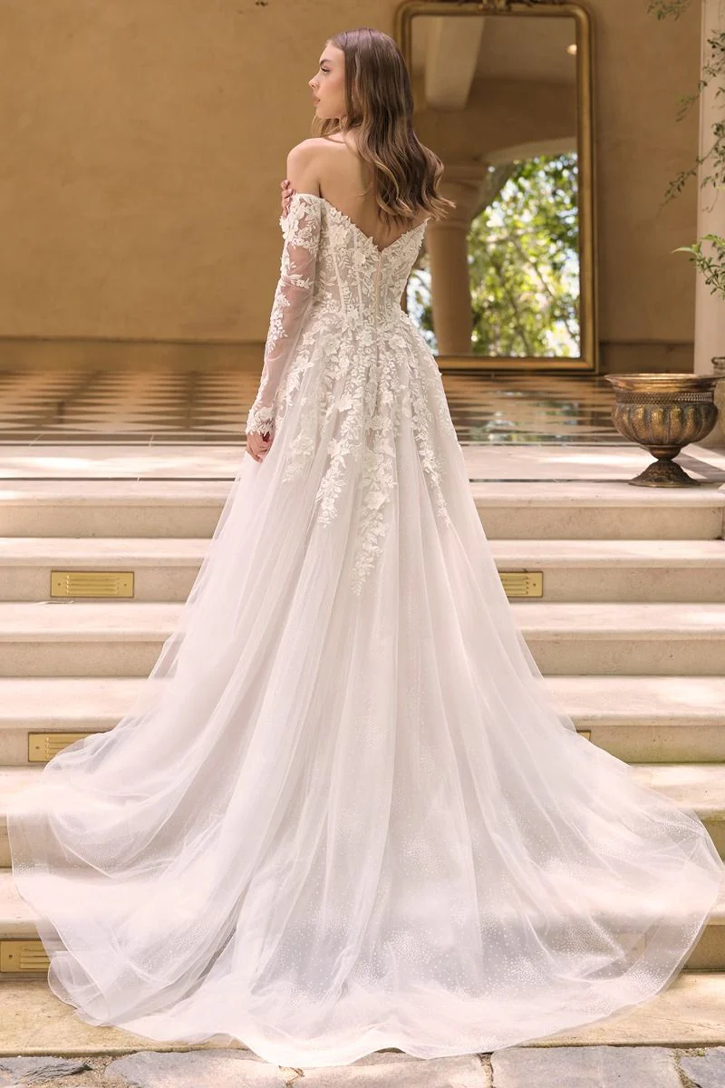 WL067 - Floral Victoria Ball Gown - Andrea & Leo - Image 6