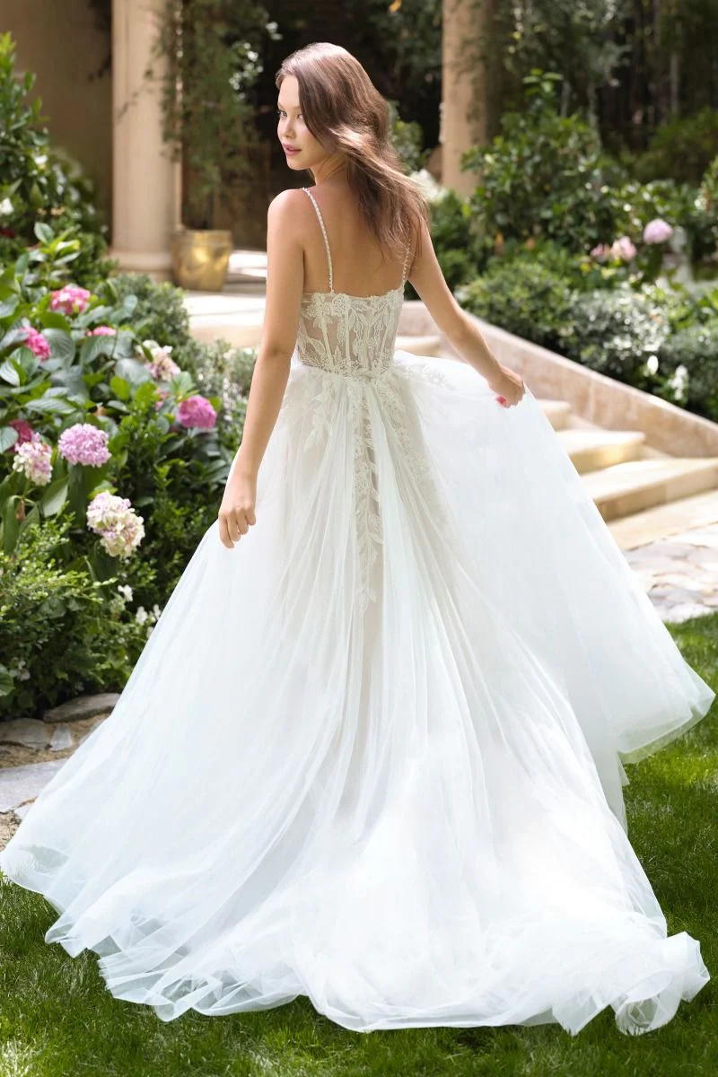 WL087 - Tulle Bouquet Ball Gown - Andrea & Leo - Image 3