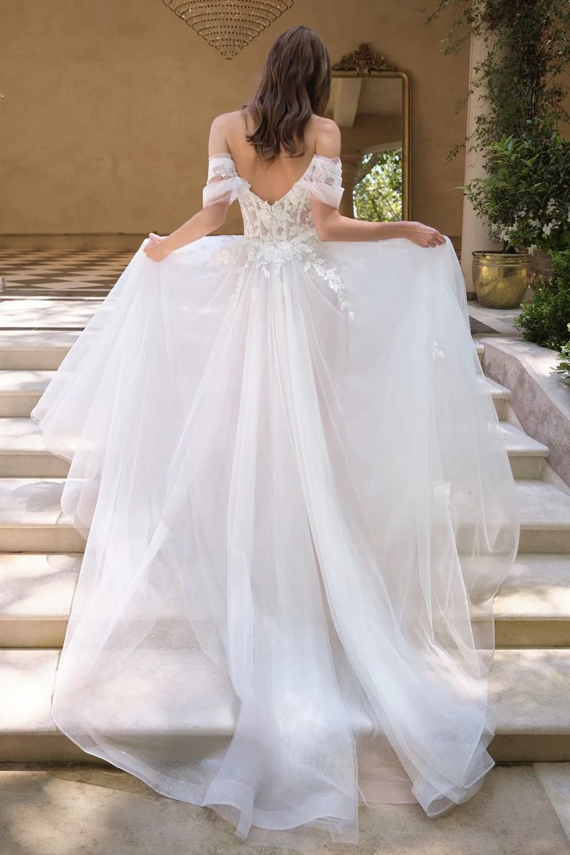 WL089 - Wisteria Tulle Ball Gown - Andrea & Leo - Image 3