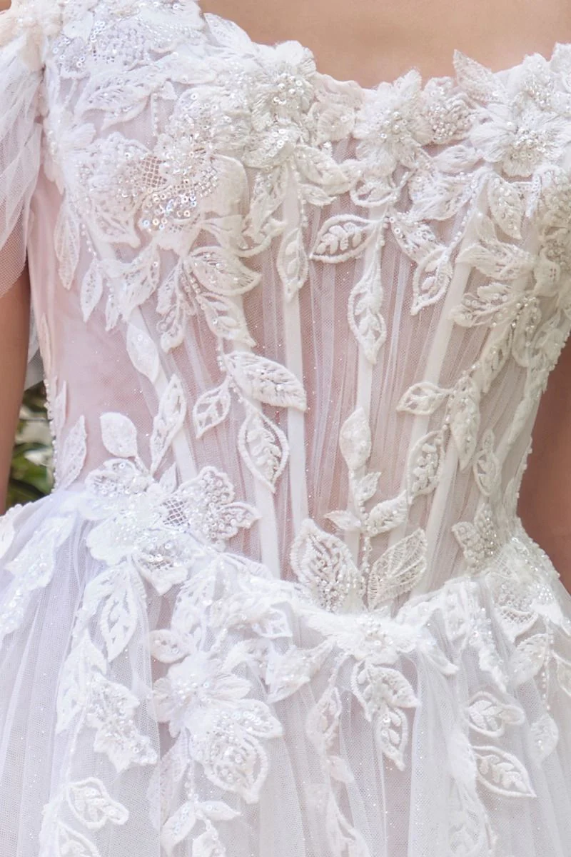 WL089 - Wisteria Tulle Ball Gown - Andrea & Leo - Image 4