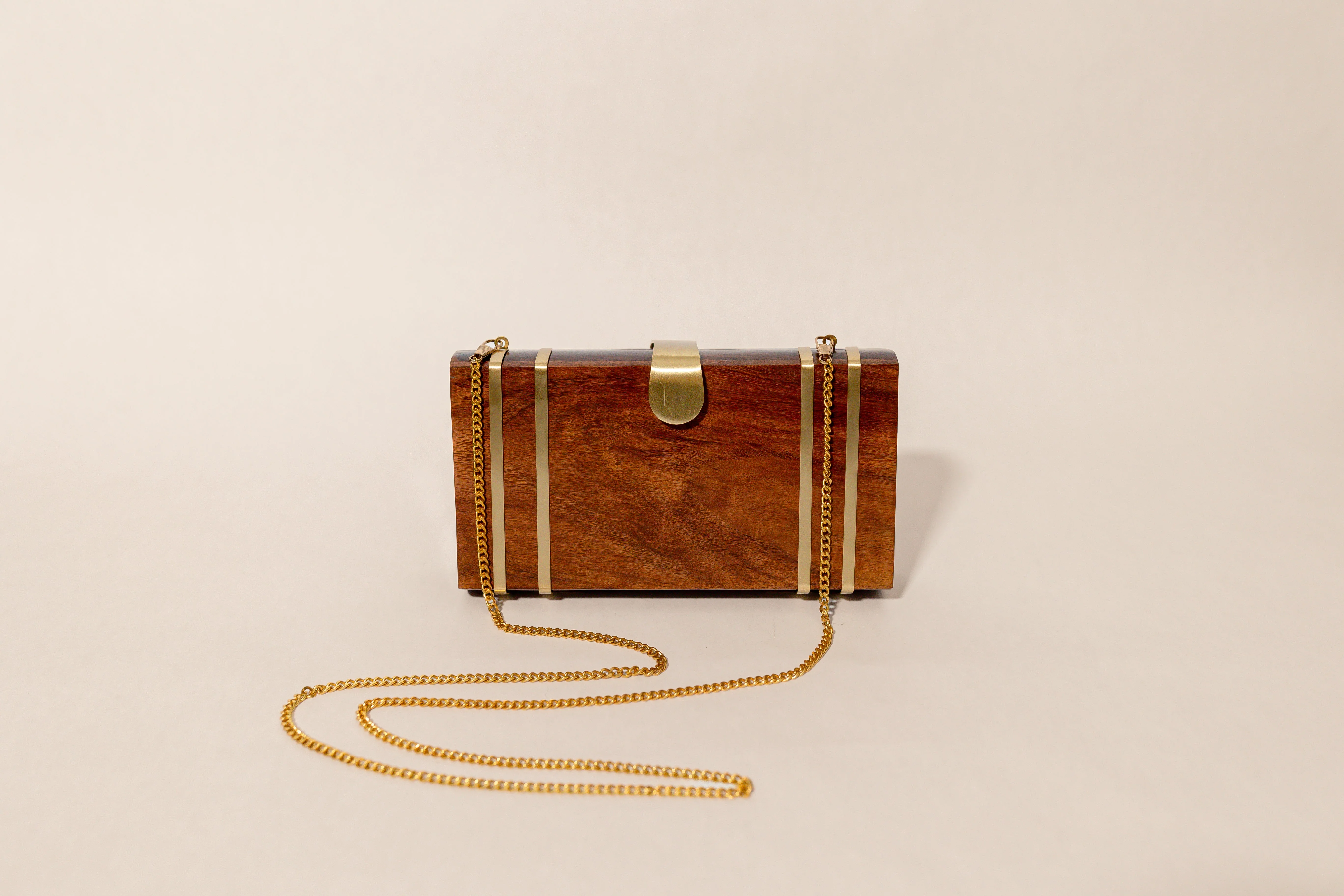 Wooden Opulent Clutch - Image 4