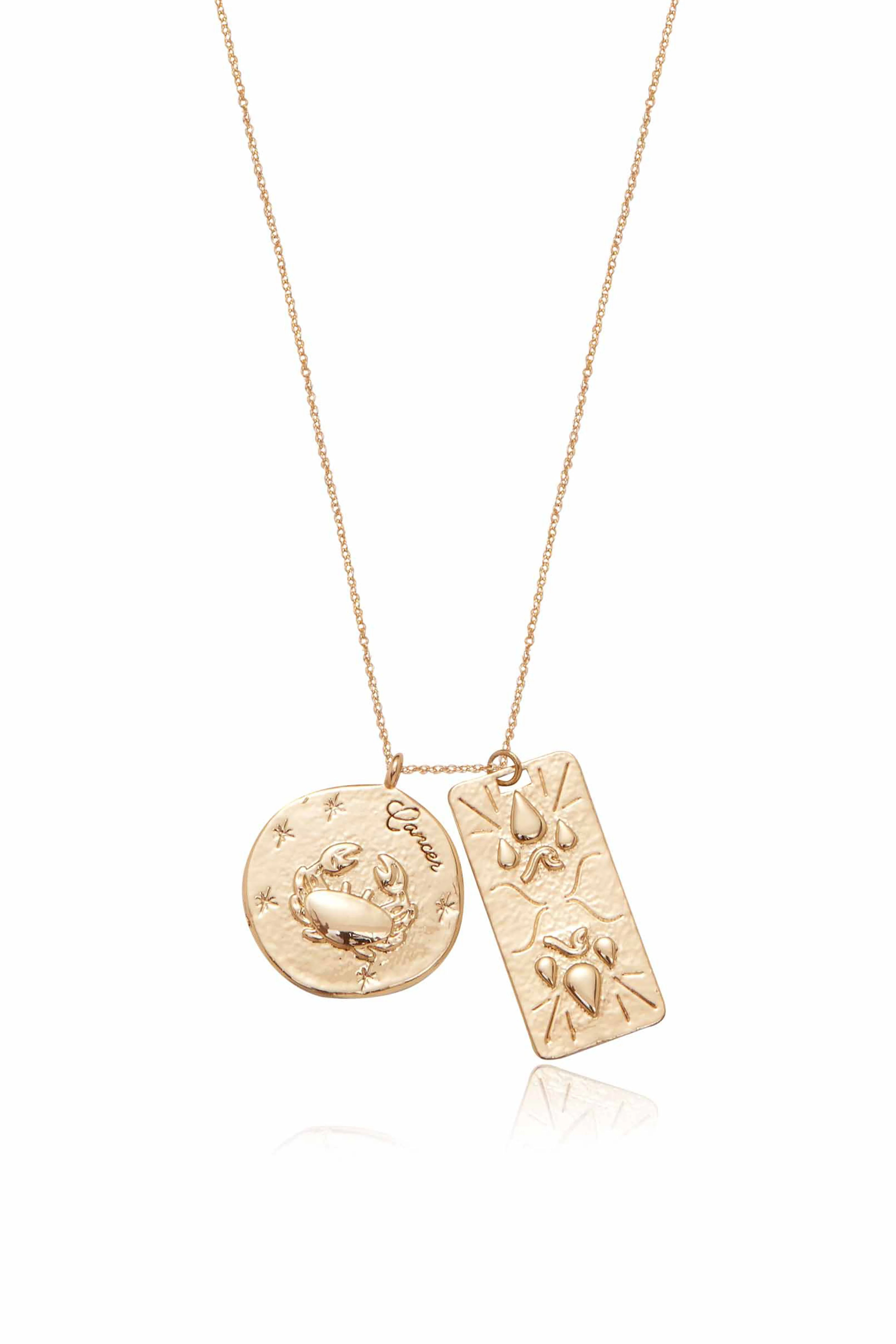 Zodiac Double Medallion Necklace - Image 5